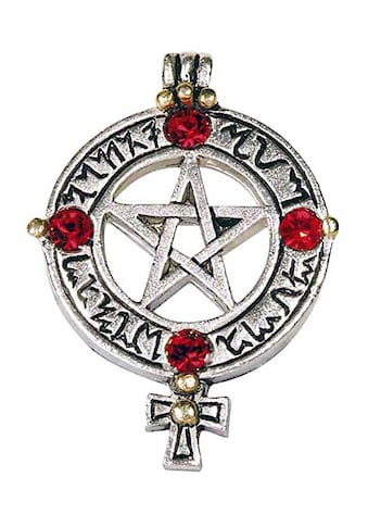 Amulett »Anhänger Magische Pentagramme Talisman«, Venus-Pentagramm - Kraftvolles...