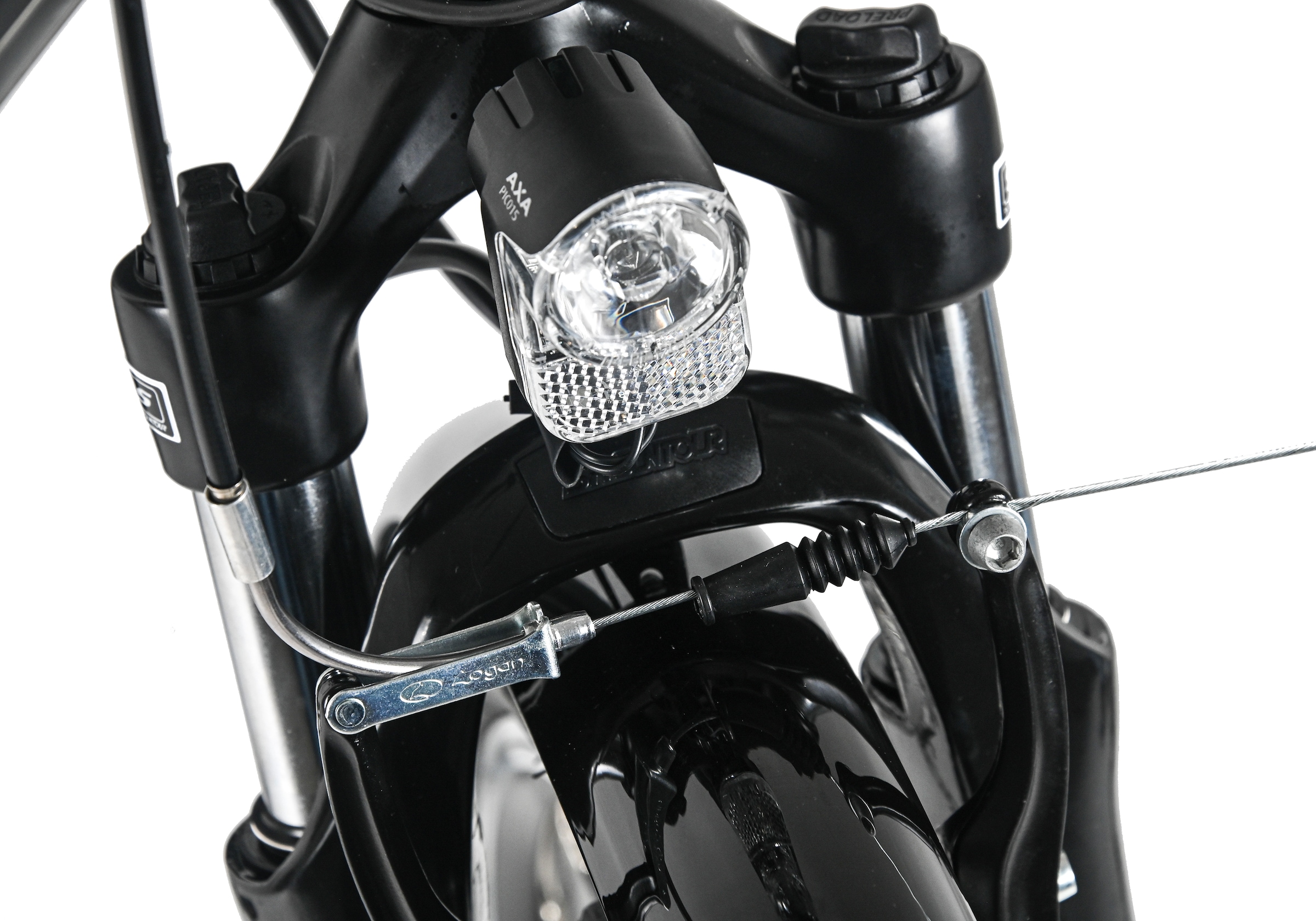 Dacapo Trekkingrad »Firenze 100 Anthrazit 21 Gänge RH 48 cm V-Brakes« 21 Gang Shimano Tourney Schaltwerk Kettenschaltung