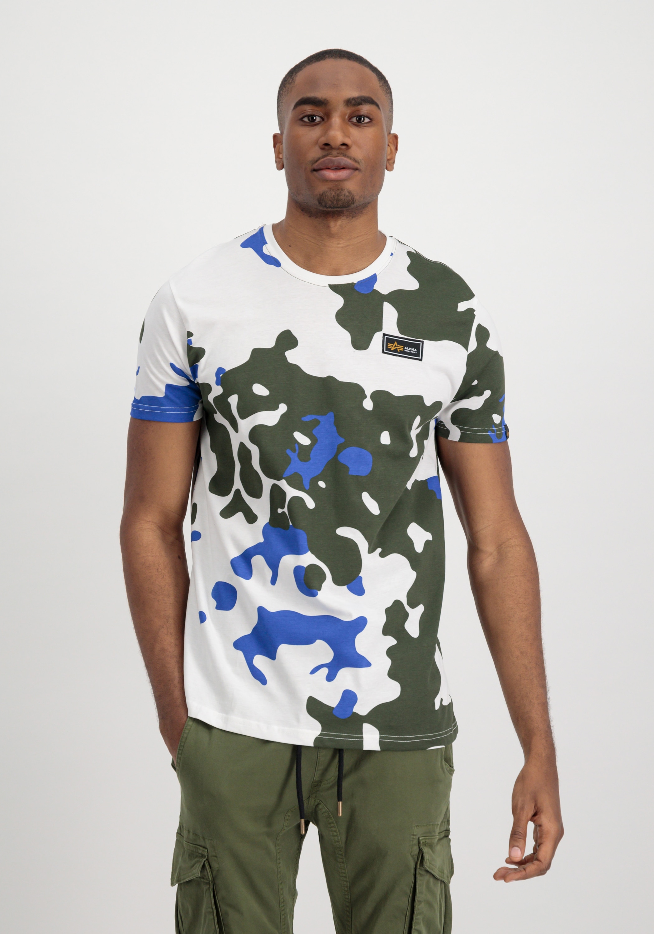 Alpha Industries T-Shirt "Alpha Industries Men - T-Shirts Tactical Camo T-S günstig online kaufen