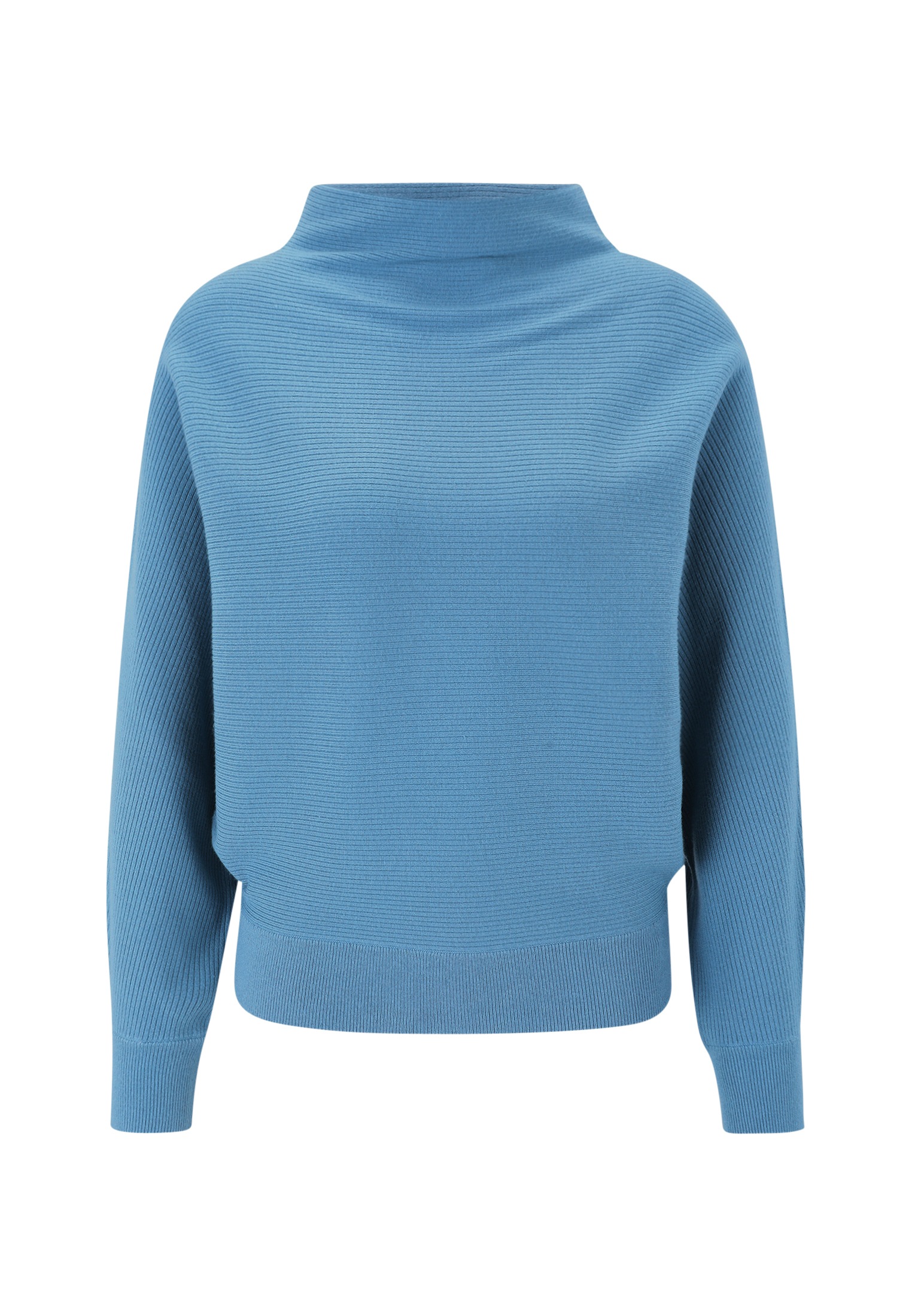 Zero Strickpullover "Damen strukturiert mit Stehkragen" 1 Stk. Plain/ohne D günstig online kaufen