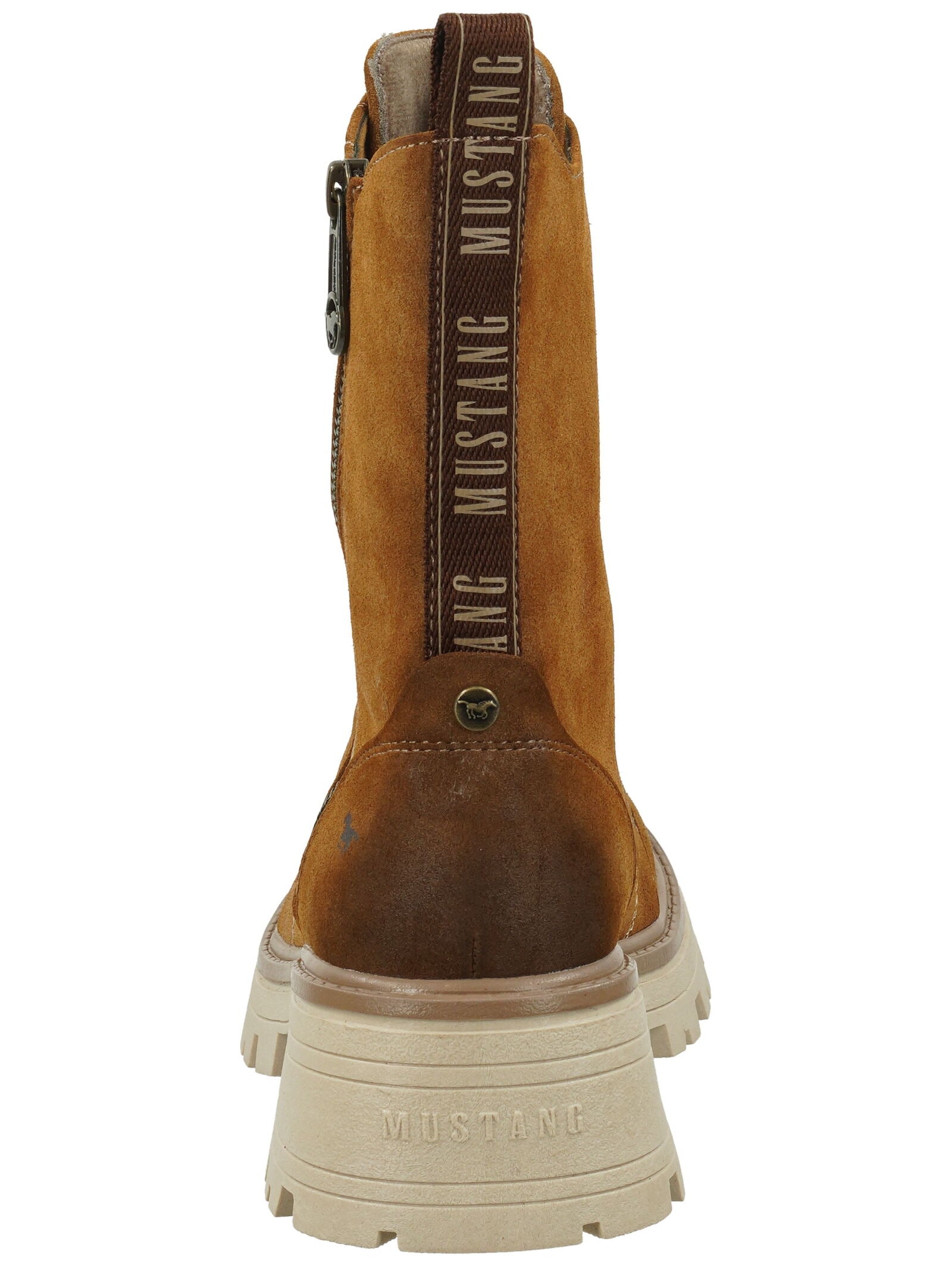 Mustang Shoes Schnürstiefelette »Mustang Shoes Stiefelette Lederimitat«
