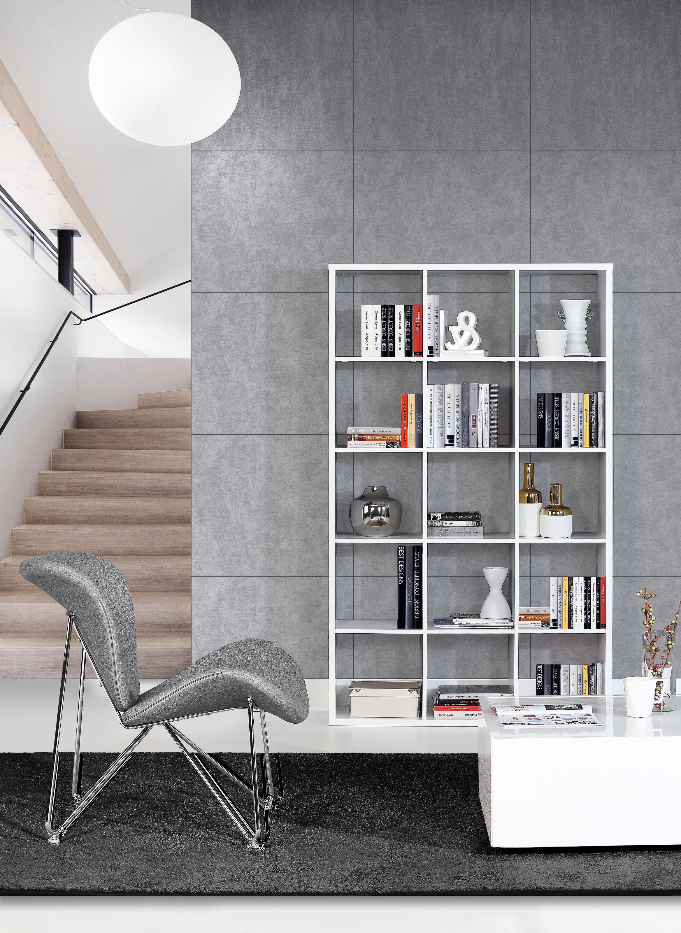 FORTE Standregal "Mauro, Raumteiler, sorgt für Stil und Ordnung" B/H/T ca: günstig online kaufen