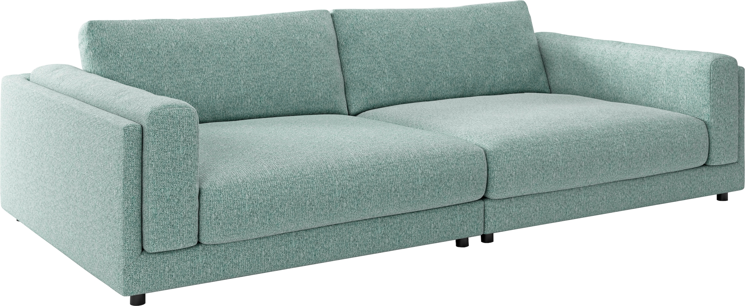 3C Candy Big-Sofa »Karalis mit extra großer Sitztiefe, elegantes Mega Sofa zum Relaxen,«, auch in Cord- oder Leder-Bezug, lose Kissen, loungige Bequemlichkeit