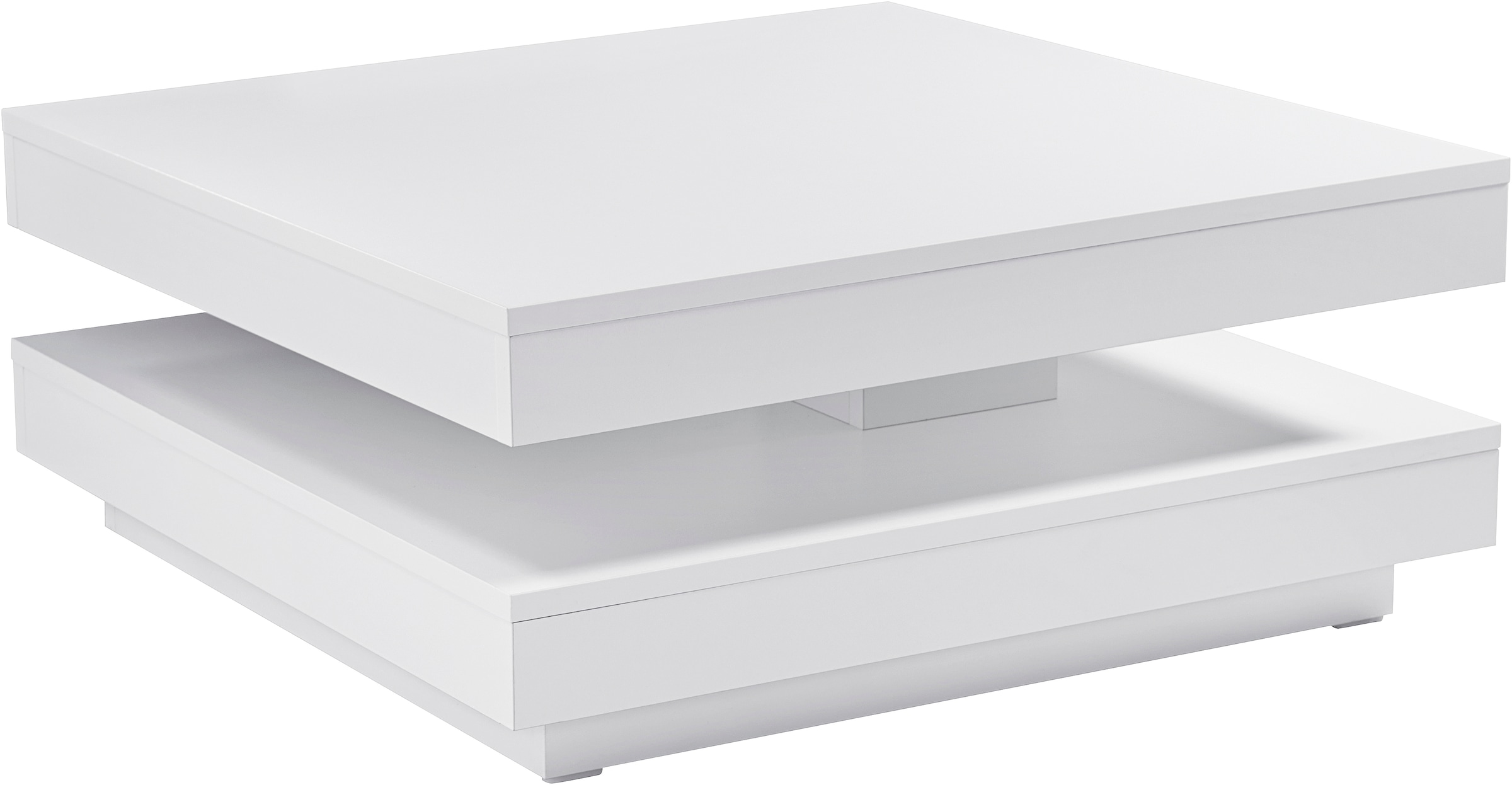 Otto Home Ben Coffee Table White 78x34x78cm 3