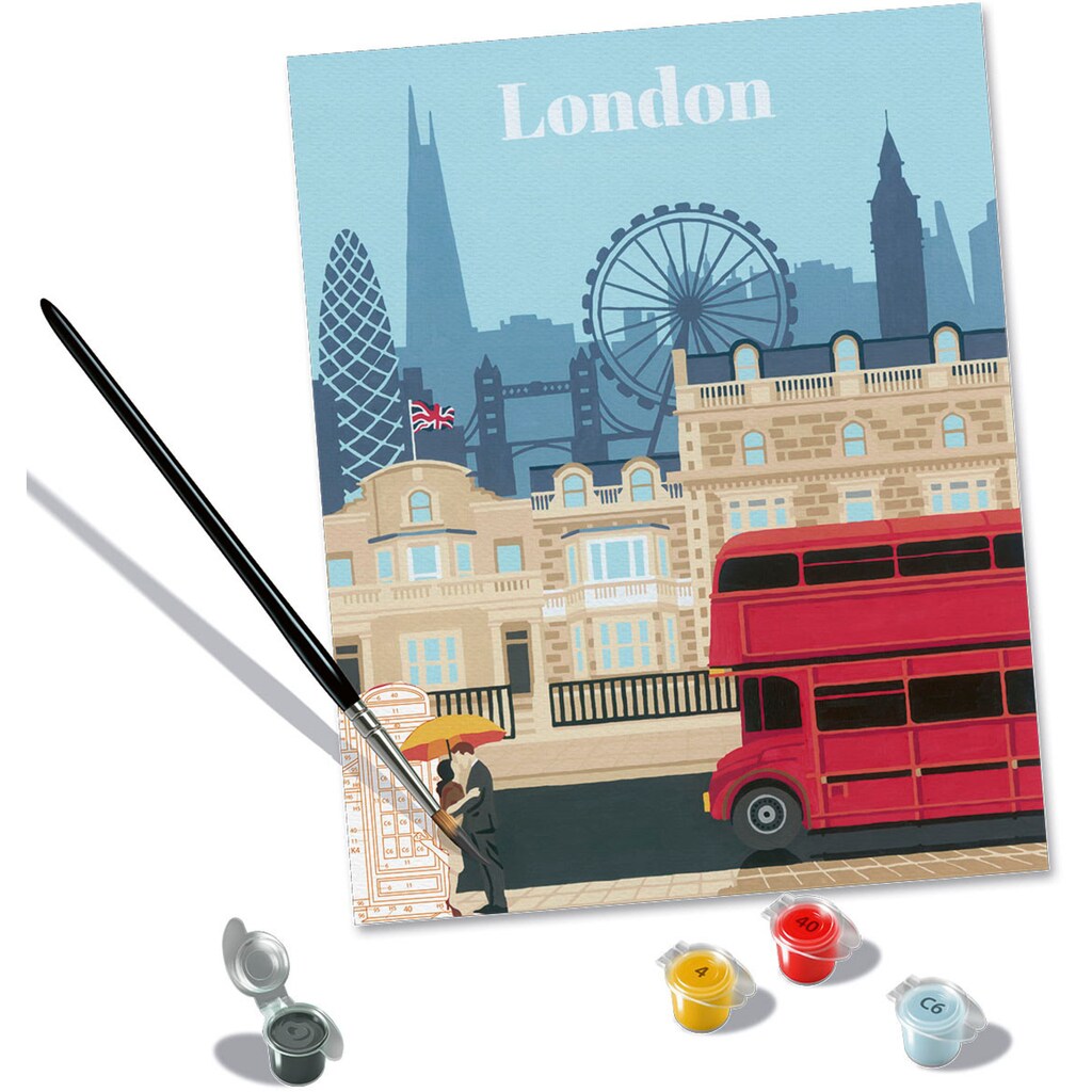 Ravensburger Malen nach Zahlen »CreArt, Colorful London«