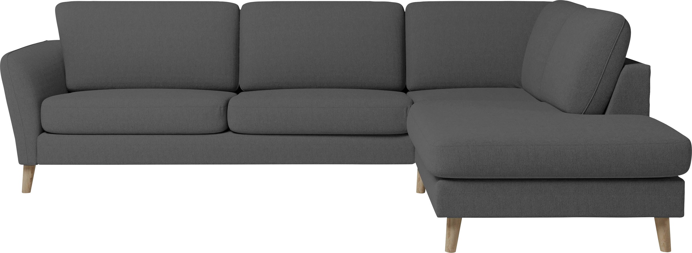 Home affaire Ecksofa "MARSEILLE 278/202 cm, L-Form, Ottom. rechts/links, ve günstig online kaufen