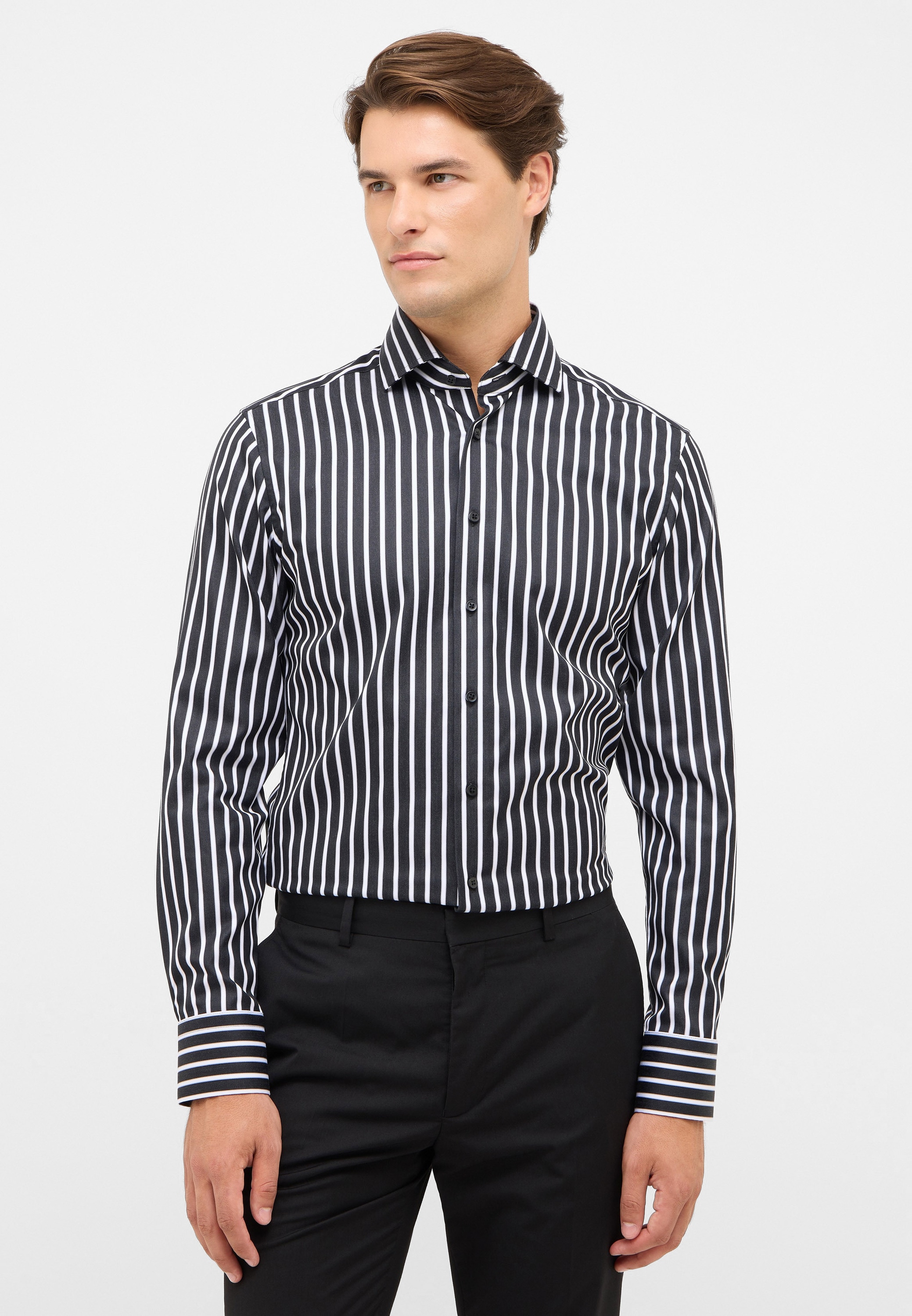 Eterna Langarmhemd "SLIM FIT", NON IRON (bügelfrei) günstig online kaufen