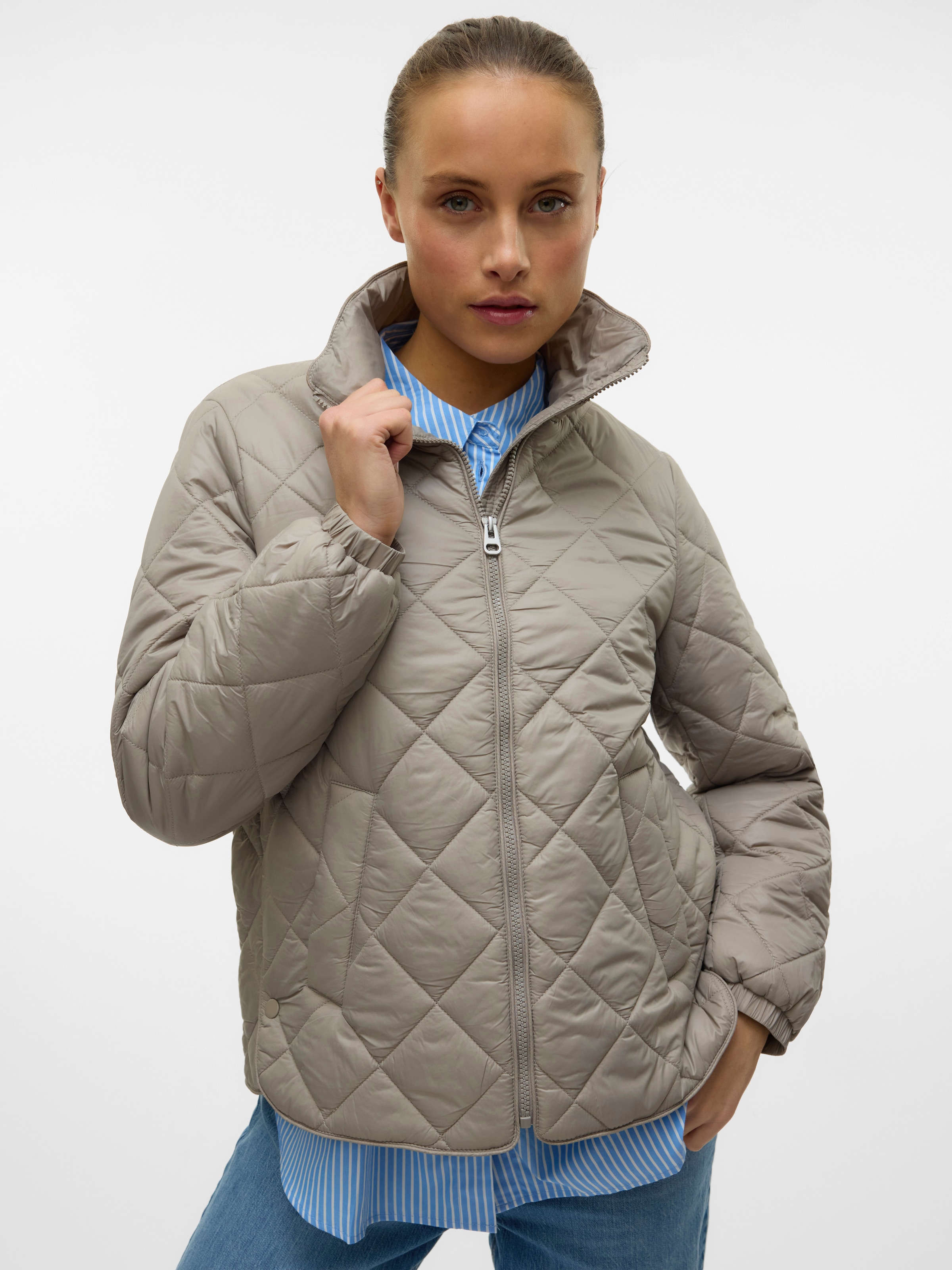 Vero Moda Steppjacke "VMSKYLAR SHORT JACKET GA NOOS", ohne Kapuze günstig online kaufen