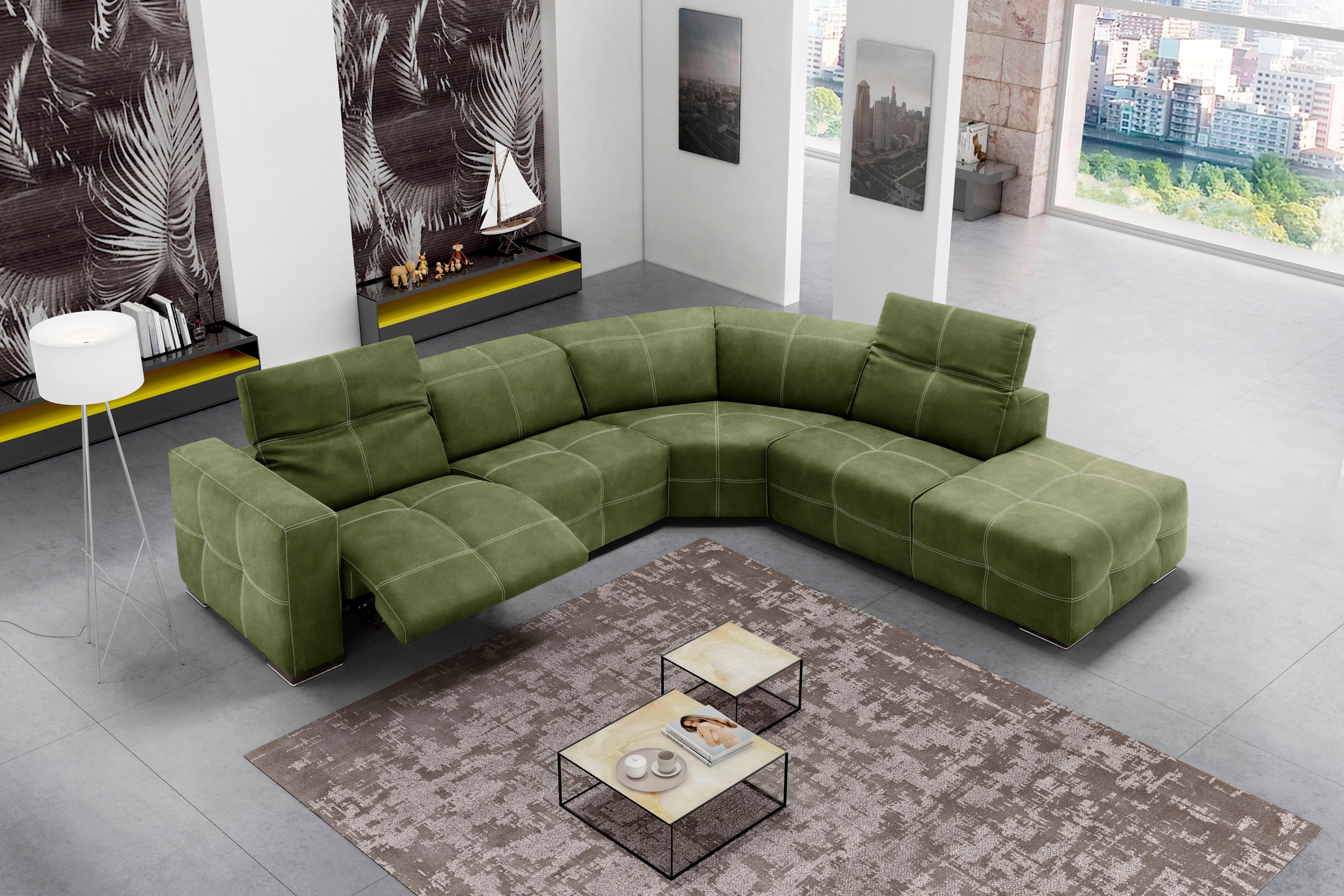 Egoitaliano Ecksofa "Sauvanne, Designsofa der Extraklasse, elegant und bequ günstig online kaufen