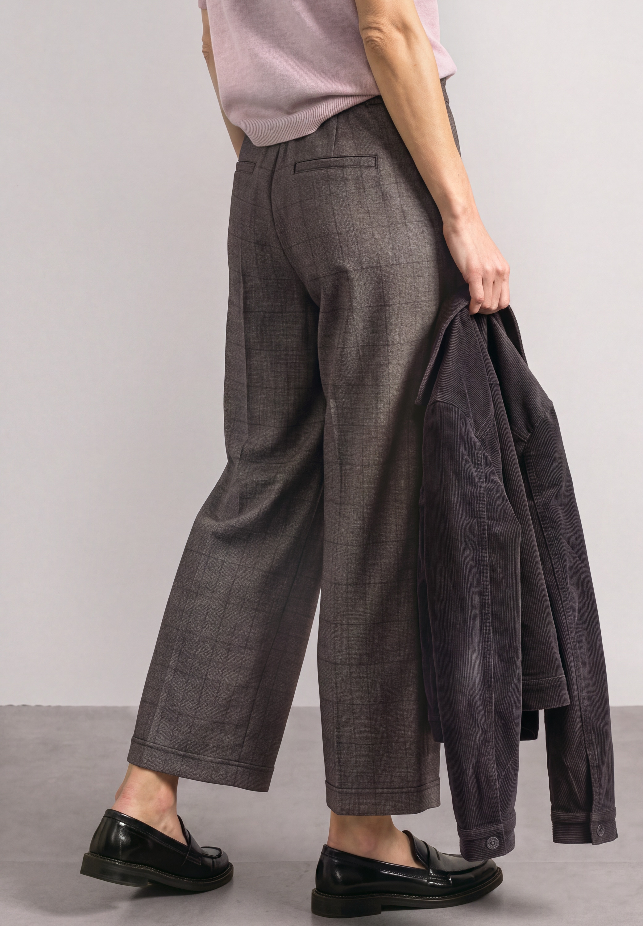 STREET ONE Culotte  mit Karomuster