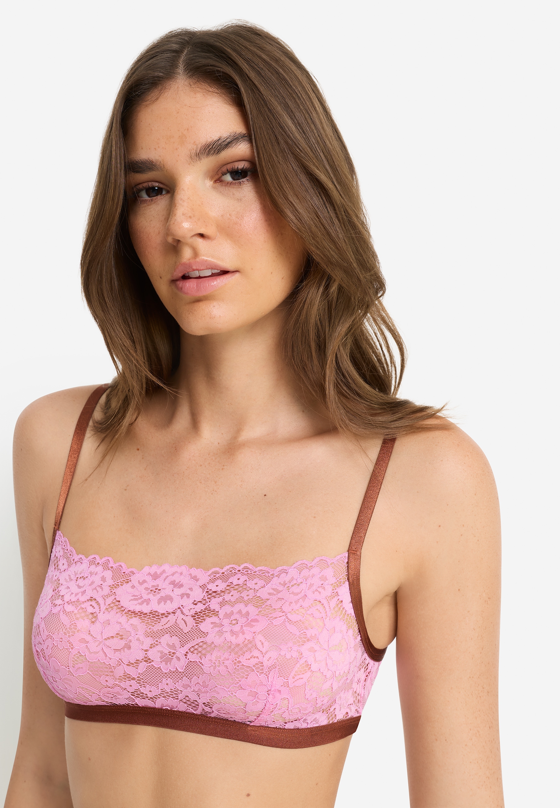 LSCN by LASCANA Bustier 1 mit glänzendem Bündchen