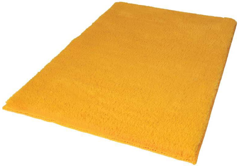 Carpet City Badematte »Topia Mats, Badteppich uni«, rutschhemmend beschichtet, strapazierfähig, Hochflor, Kaninchen Haptik, Polyester, Badezimmerteppich, waschbar
