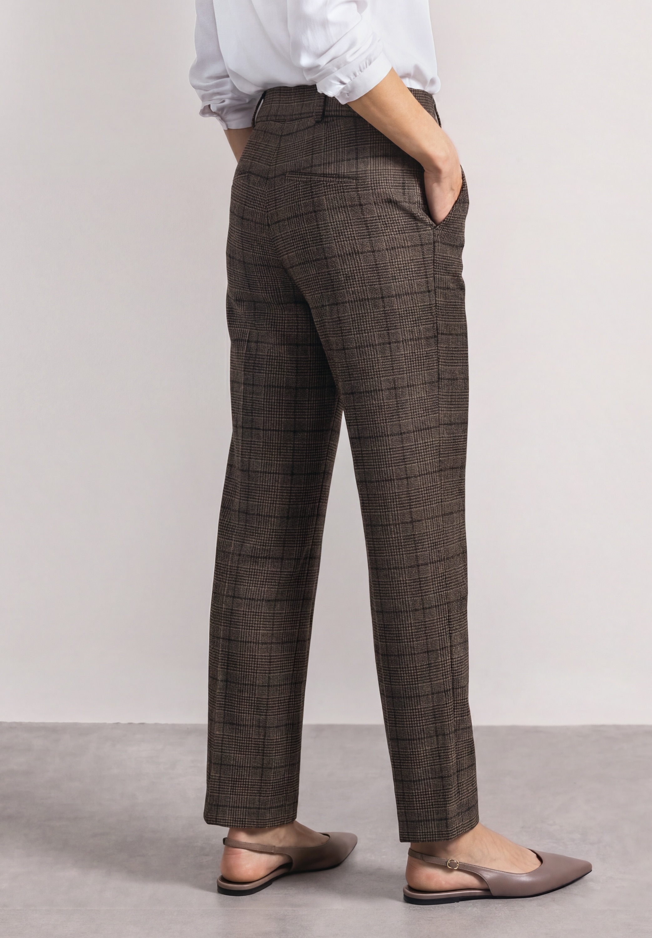 STREET ONE Stoffhose  High Waist