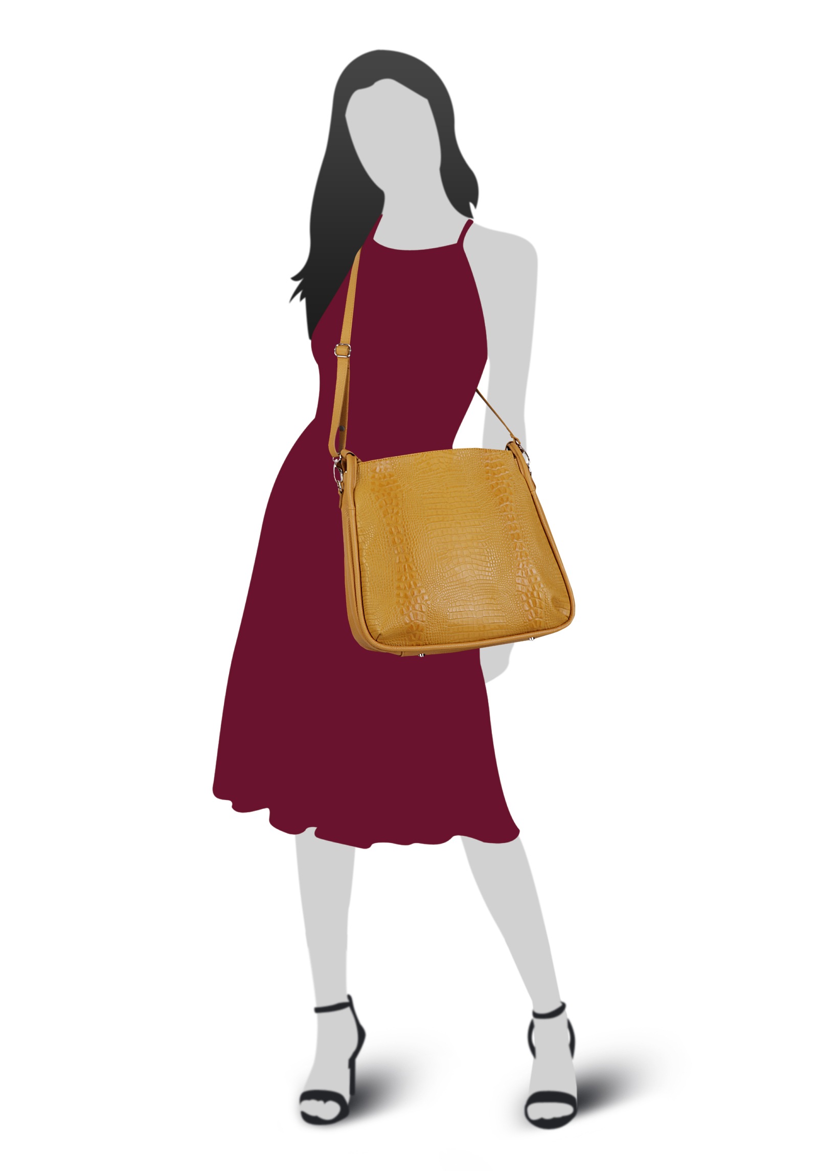Samantha Look Shopper "SAMANTHA LOOK Damen echt Leder, Made in Italy" echt Leder, Made in Italy
