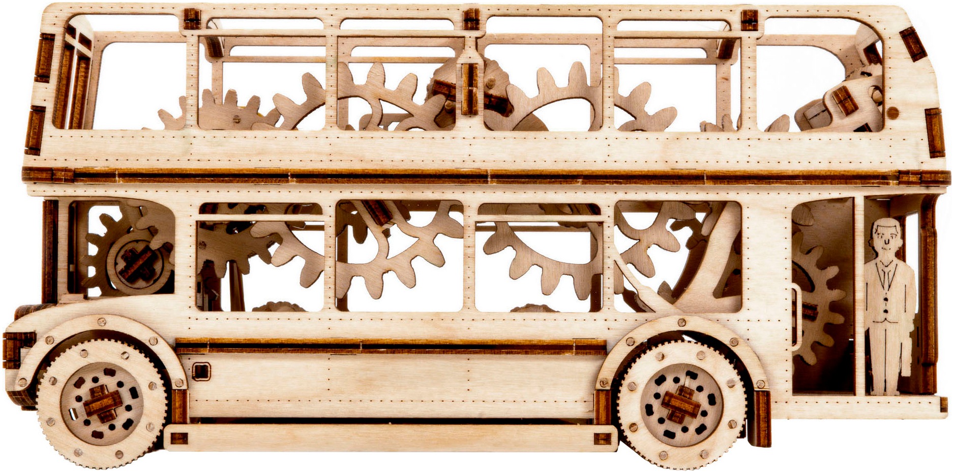 Revell® Modellbausatz »Revell Tiny Adventures, London Bus«, 1:40, Made in Europe