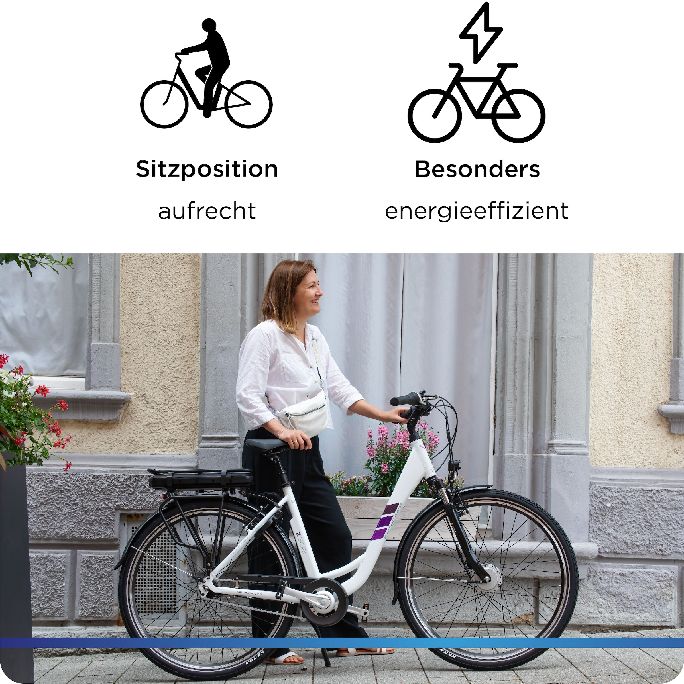 Zündapp E-Bike »Z502«, 7 Gang, Frontmotor 250 W