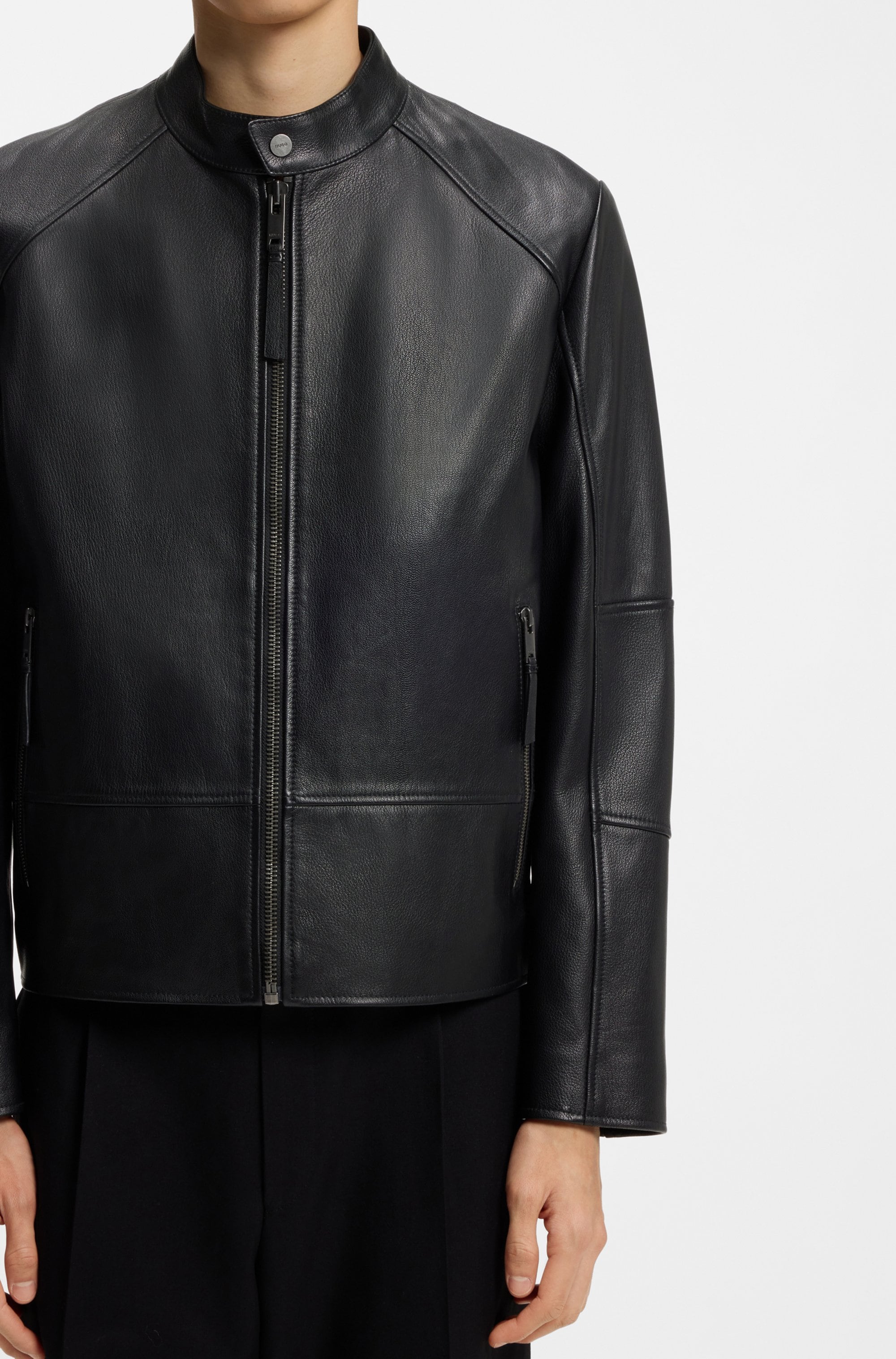 HUGO Lederjacke »Likos«