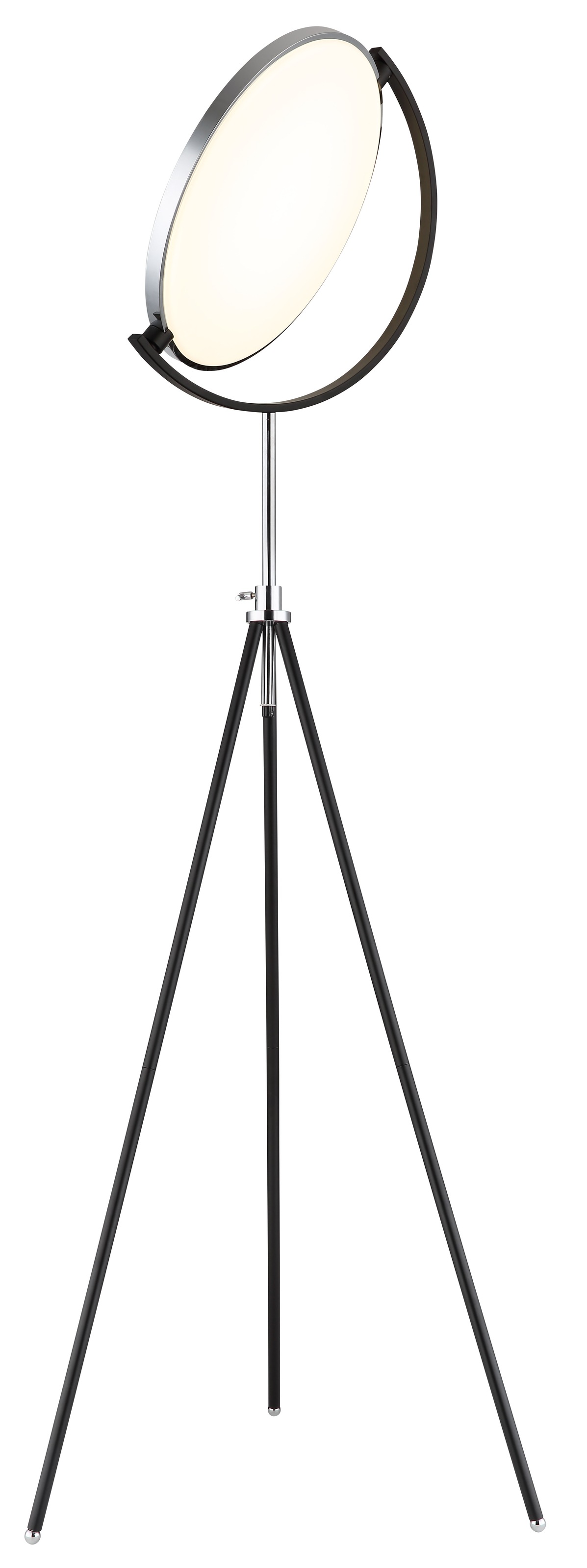 GLOBO LIGHTING Stehlampe »MIRO« LED-Modul 1 Stk. LED Stehleuchte schwarz, dimmbar, Memory, RGB, höhenverstellbar