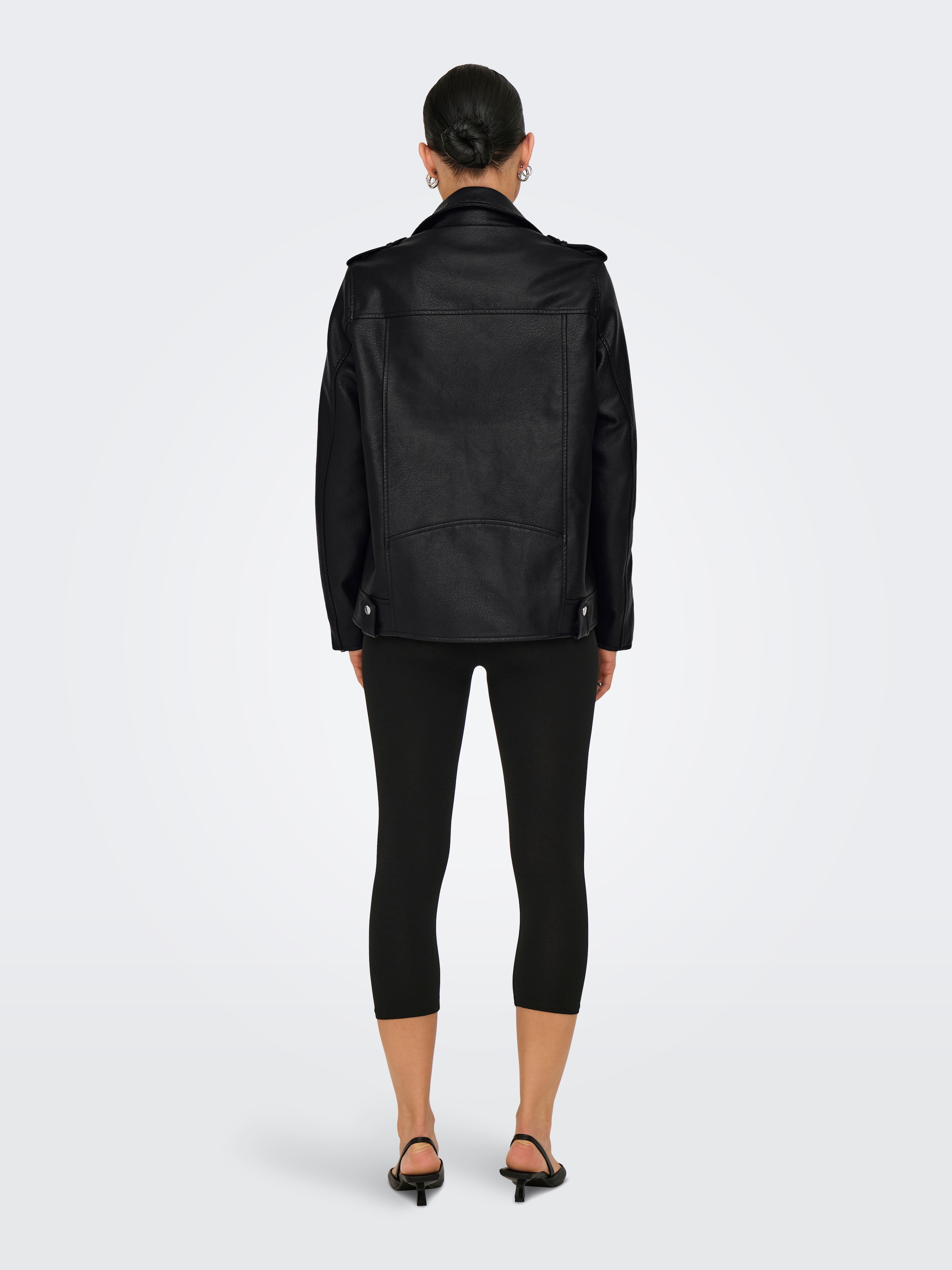 ONLY Lederimitatjacke »ONLMILLE FAUX LEATHER JACKET OTW«