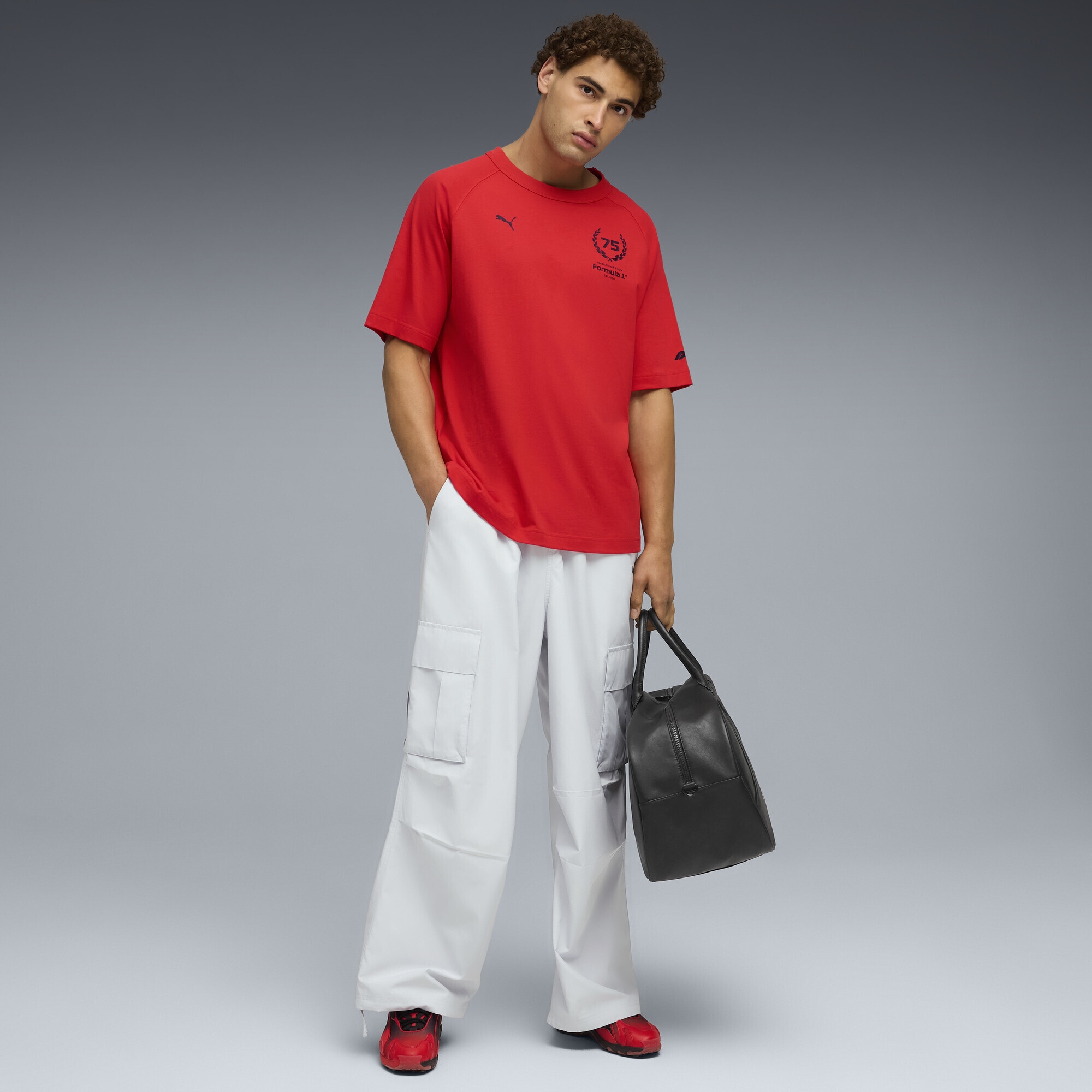 PUMA T-Shirt »F1® 75yrs Relaxed T-Shirt Herren«