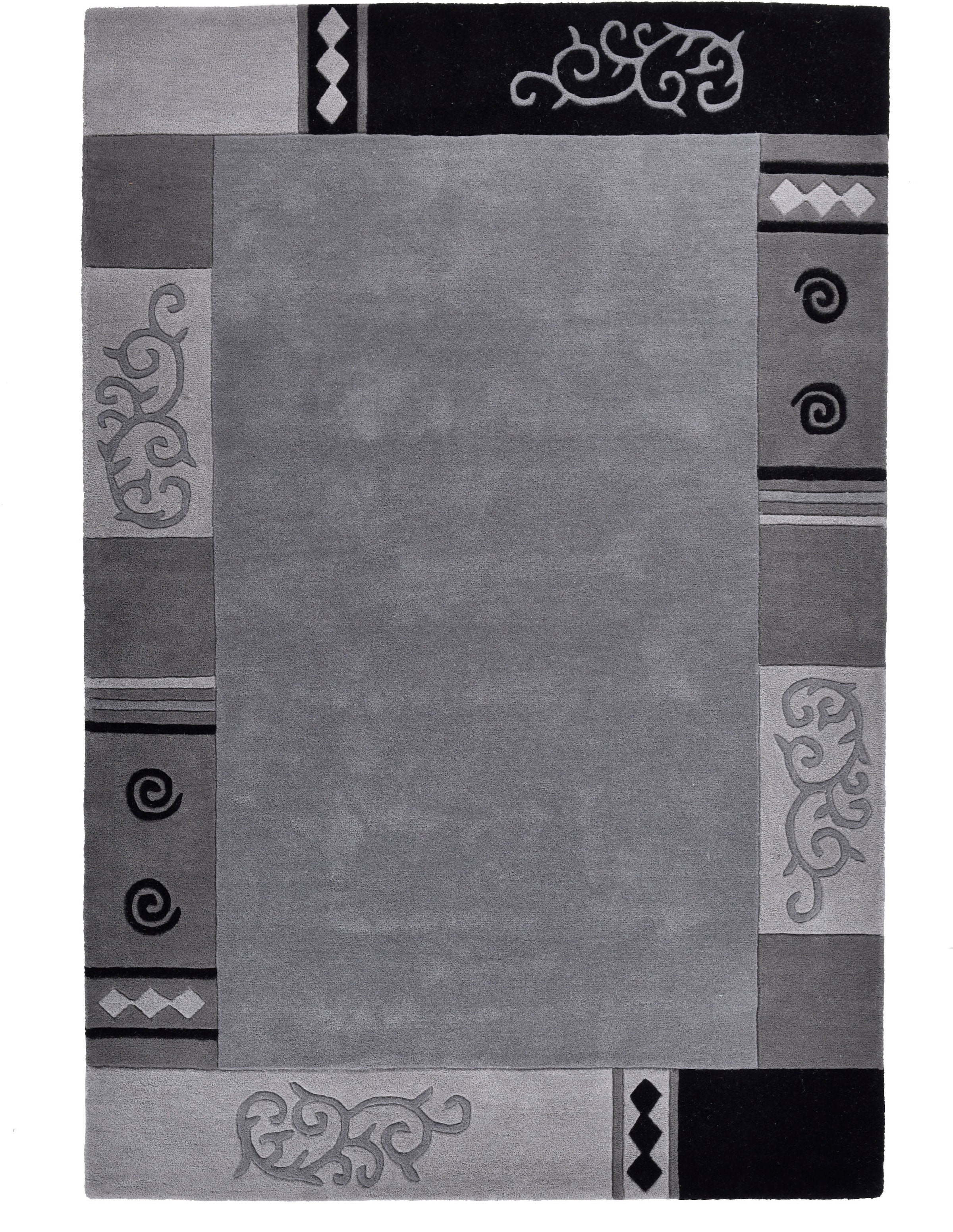 THEKO Wollteppich "Ambadi" rechteckig 14 mm Höhe reine Schurwolle, handgetu günstig online kaufen