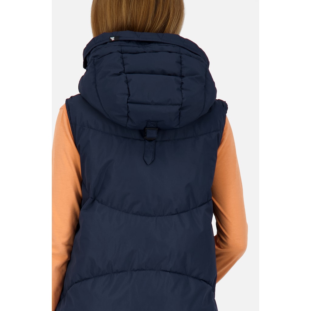 Alife & Kickin Steppweste »JuneAK A Long Vest Damen Steppweste, Weste«