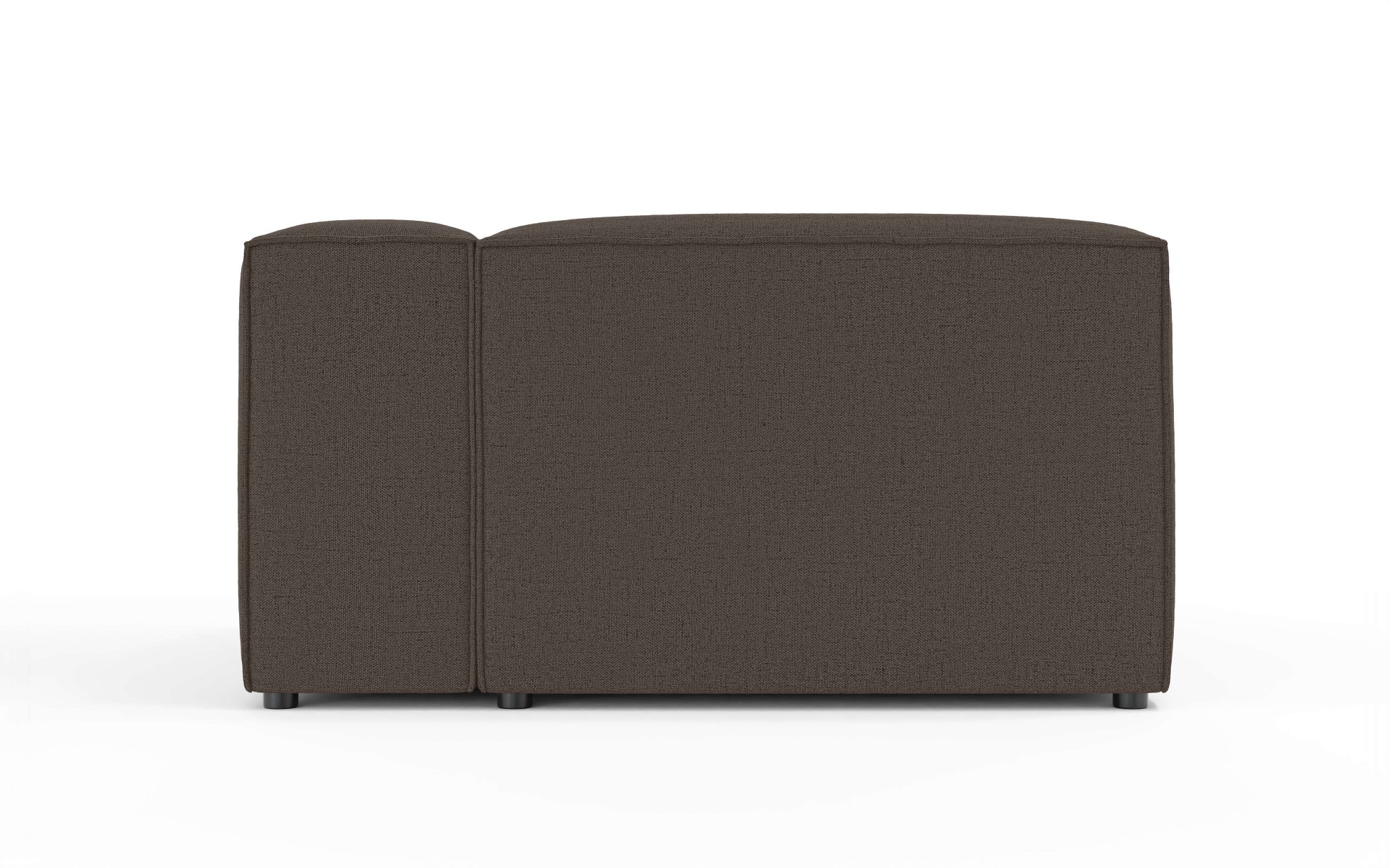 INOSIGN Ottomane »XL HAILY links/rechts bestellbar, extra tief, Maße B/T/H: 130/160/72cm«, als Modul oder separat verwendbar, für individuelle Zusammenstellung