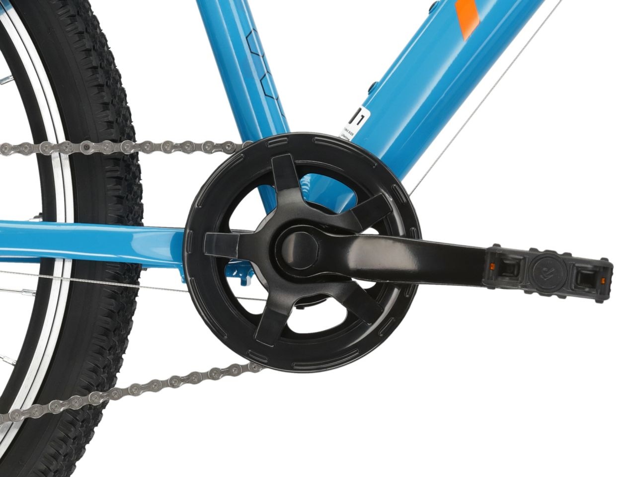 Kross Kinderfahrrad »KROSS Kinderad 24" Hexagon JR 1.0 Blau 8 Gänge« 8 Gang Shimano TOURNEY TX800 Schaltwerk Kettenschaltung
