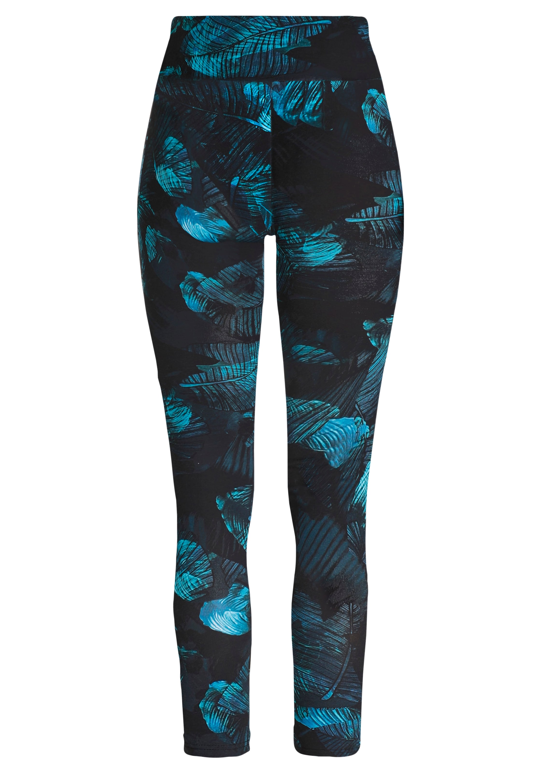 H.I.S Leggings, mit tropischem Palmenprint, Loungewear