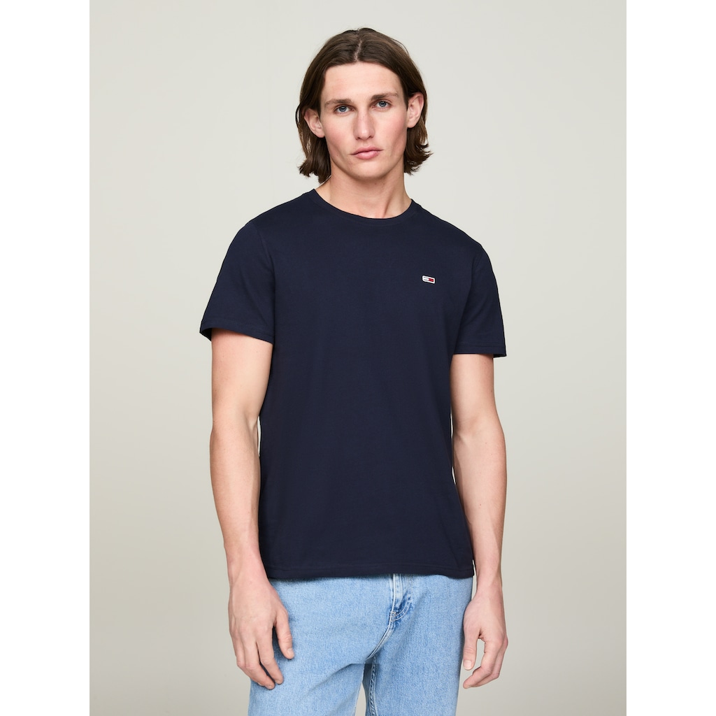 Tommy Jeans T-Shirt »TJM 2PACK SLIM JERSEY TEE«, (Packung, 2 tlg., 2er-Pack), mit Rundhalsausschnitt