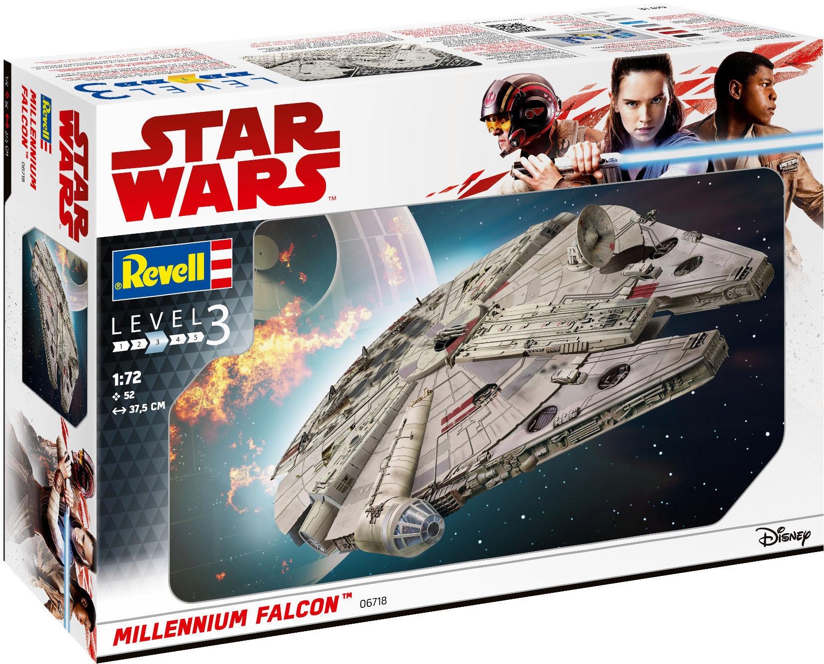 Revell® Modellbausatz »Star Wars, Millennium Falcon«, 1:72, Made in Europe