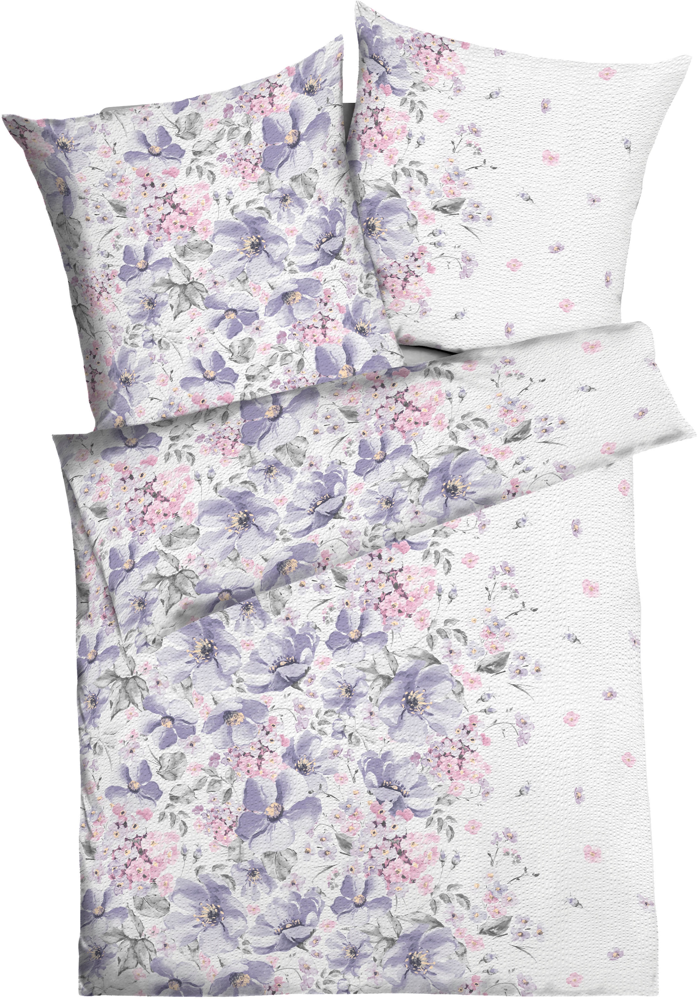 Kaeppel Bettwäsche "Dana" 2 Stk. tlg. mit Blumenmuster günstig online kaufen