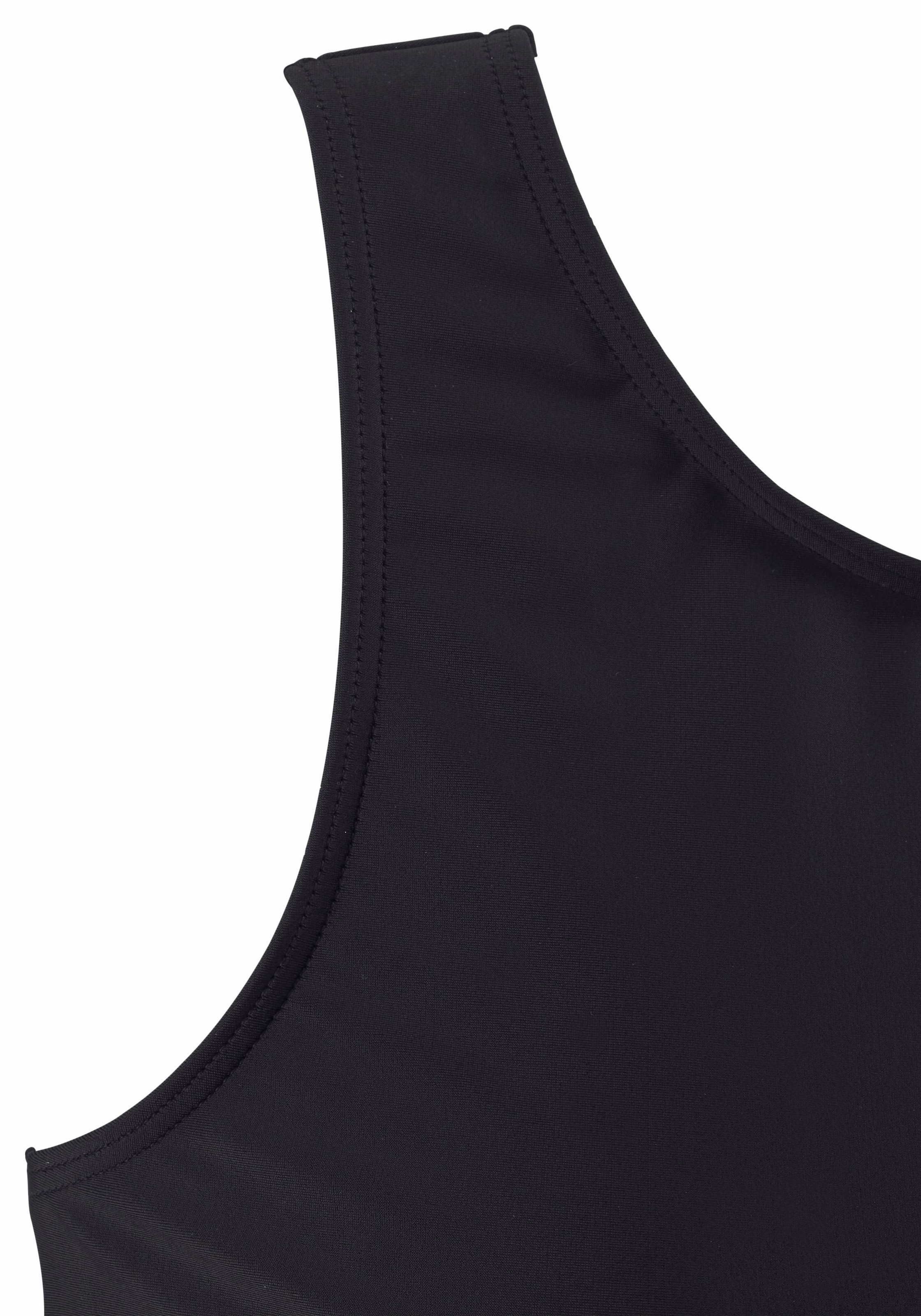 LASCANA Bade-Shirt, mit Unterbrustgummi