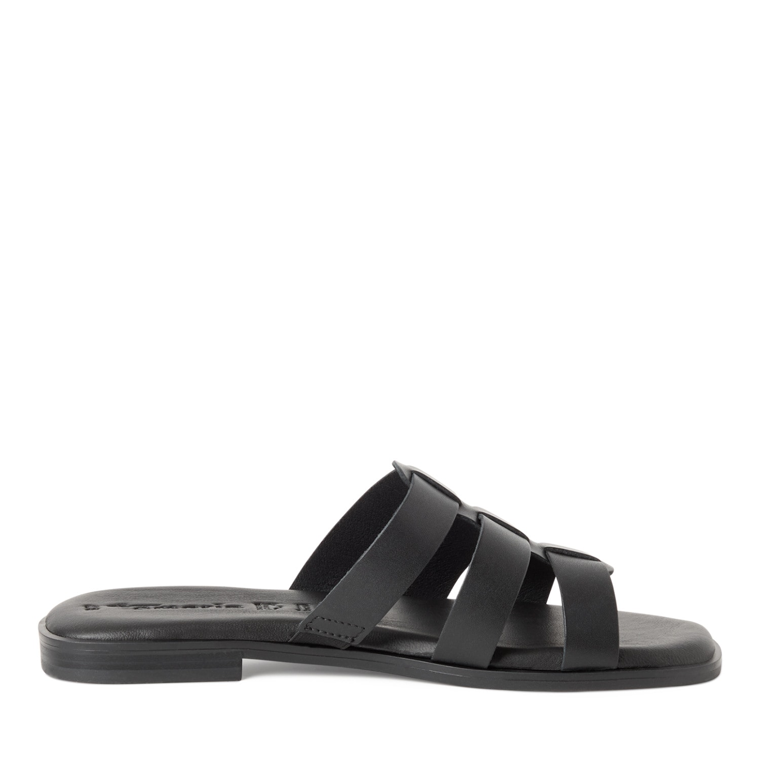 Tamaris Pantolette  , Sommerschuh, Schupfschuh, Flats mit modischen Riemchen