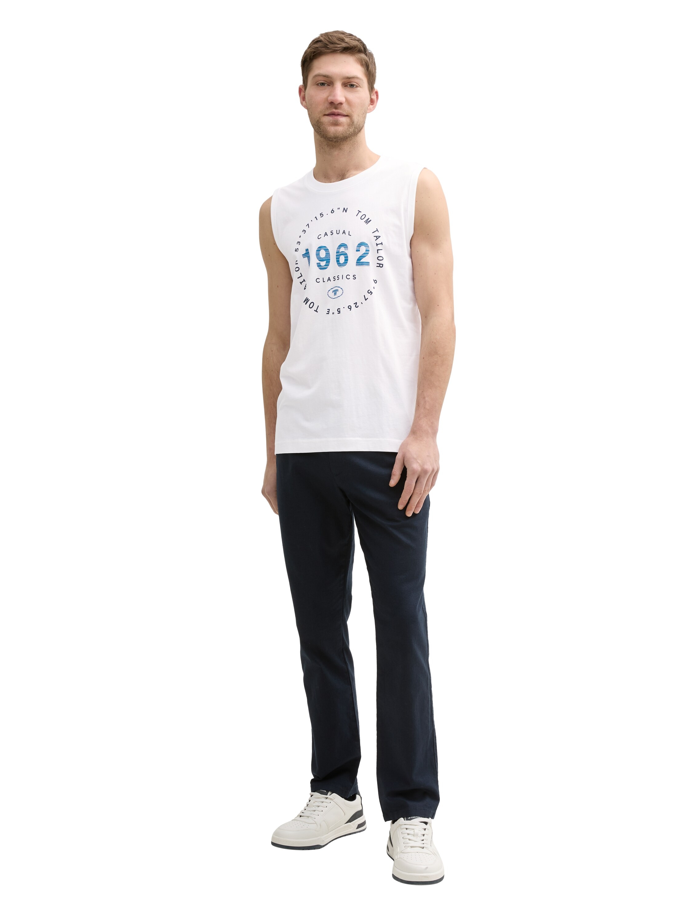 TOM TAILOR T-Shirt, (Packung, 2 tlg.), mit Logo-Print