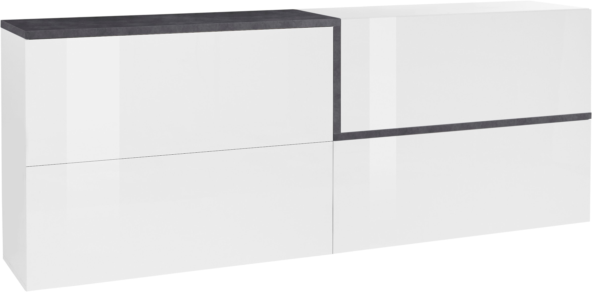 Home affaire Sideboard "Zet" Breite 210 cm günstig online kaufen