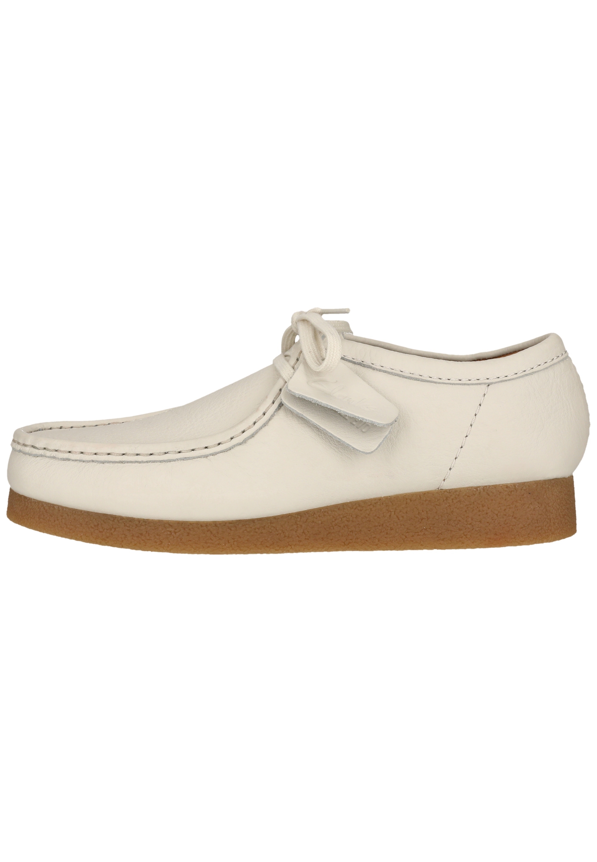 Clarks Schnürschuh »Wallabee EVO«  mit Kieselkrepp-Effekt
