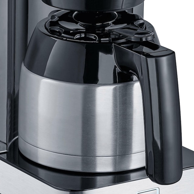 Graef Filterkaffeemaschine »FK 412«, 1 l Kaffeekanne, Korbfilter, 1x4, mit  Thermokanne, schwarz auf Raten | BAUR
