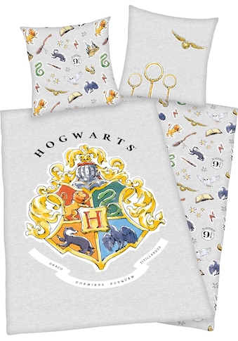 Harry Potter Wendebettwäsche »« su puikus Hogwarts ...