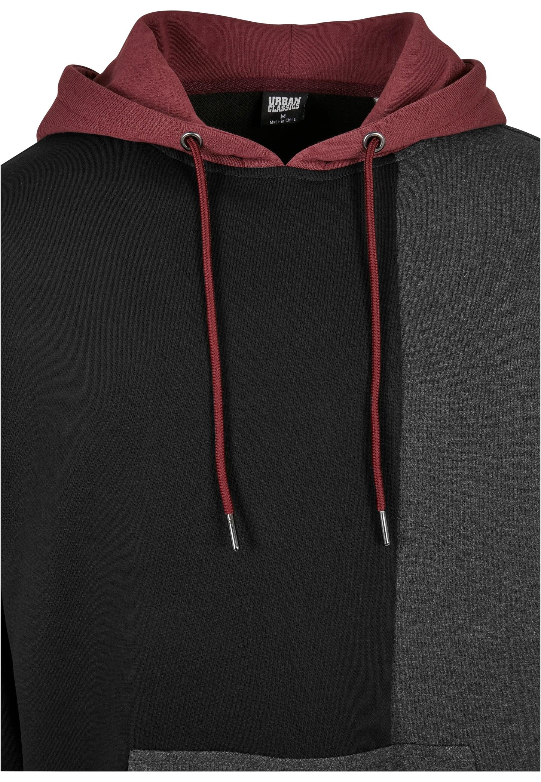 URBAN CLASSICS Kapuzensweatshirt »Urban Classics Herren Oversized Color Block Hoody«, (1 tlg.)