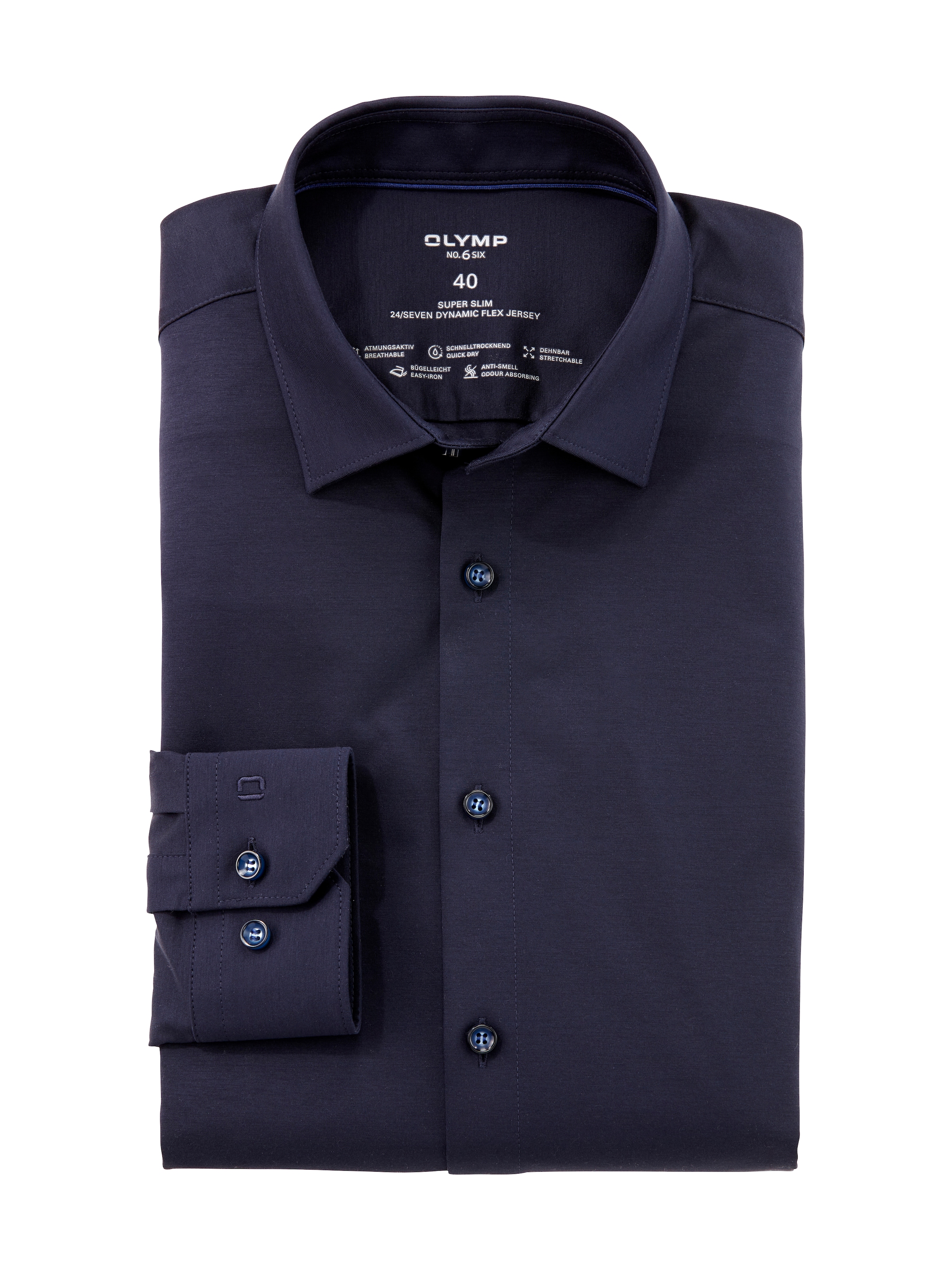 OLYMP Businesshemd "No. Six 24/Seven super slim", in bequemer Jersey-Qualit günstig online kaufen