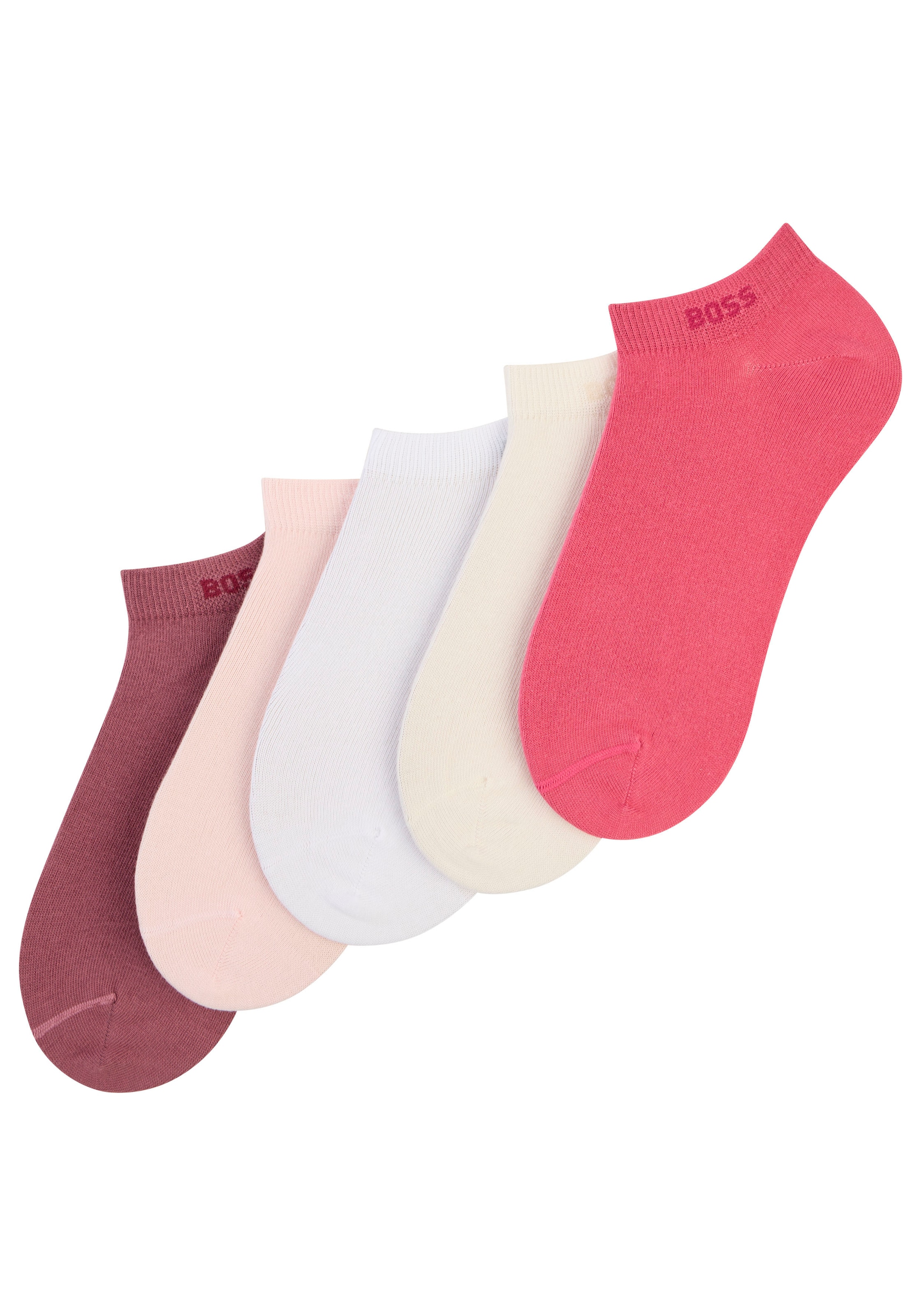 BOSS Sneakersocken "5P AS Logo CC W" Packung, 5er, 5 Paar tlg. mit BOSS-Log günstig online kaufen