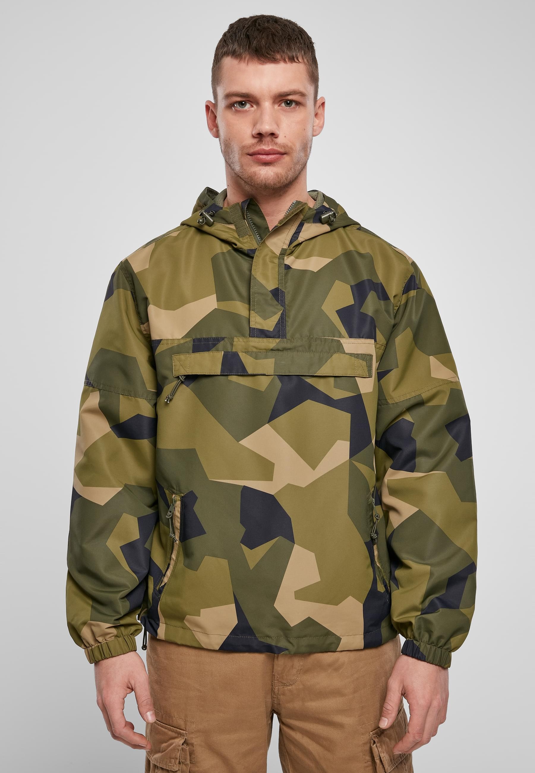 Brandit Allwetterjacke »Brandit Herren Summer Pull Over Jacket«, (1 St.), mit Kapuze