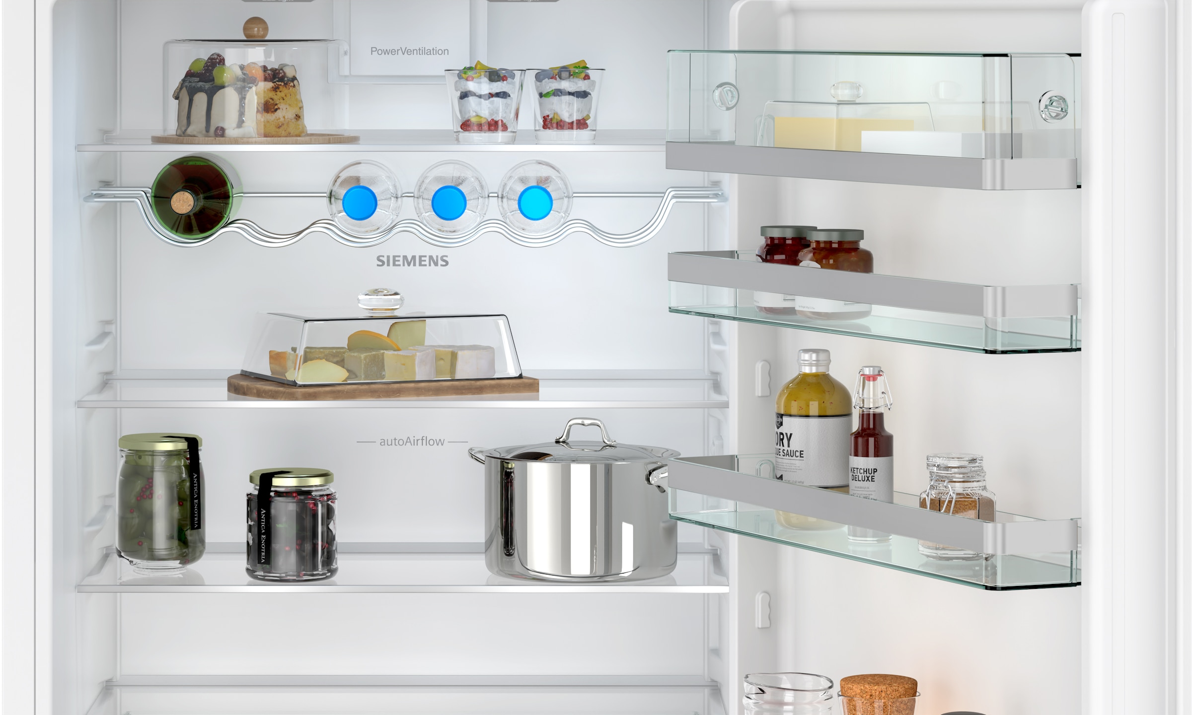 SIEMENS Einbaukühlgefrierkombination iQ500 »KB96NADD1« 193,5 cm hoch 70,8 cm breit