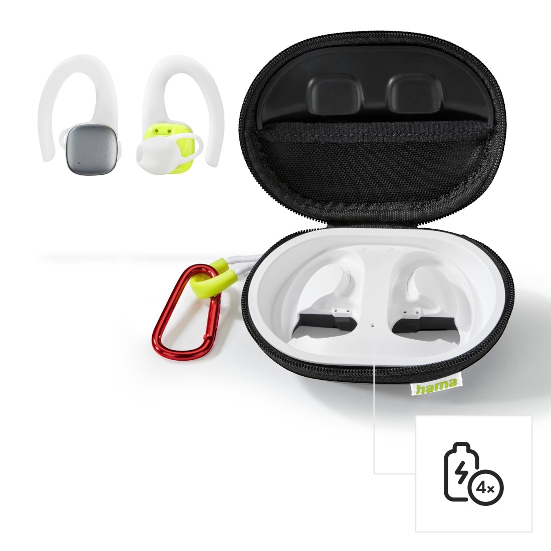 den Kopfhörer In-Ear Headset, | »Wireless Bluetooth-Kopfhörer Sport« Hama Bluetooth Bluetooth BAUR für