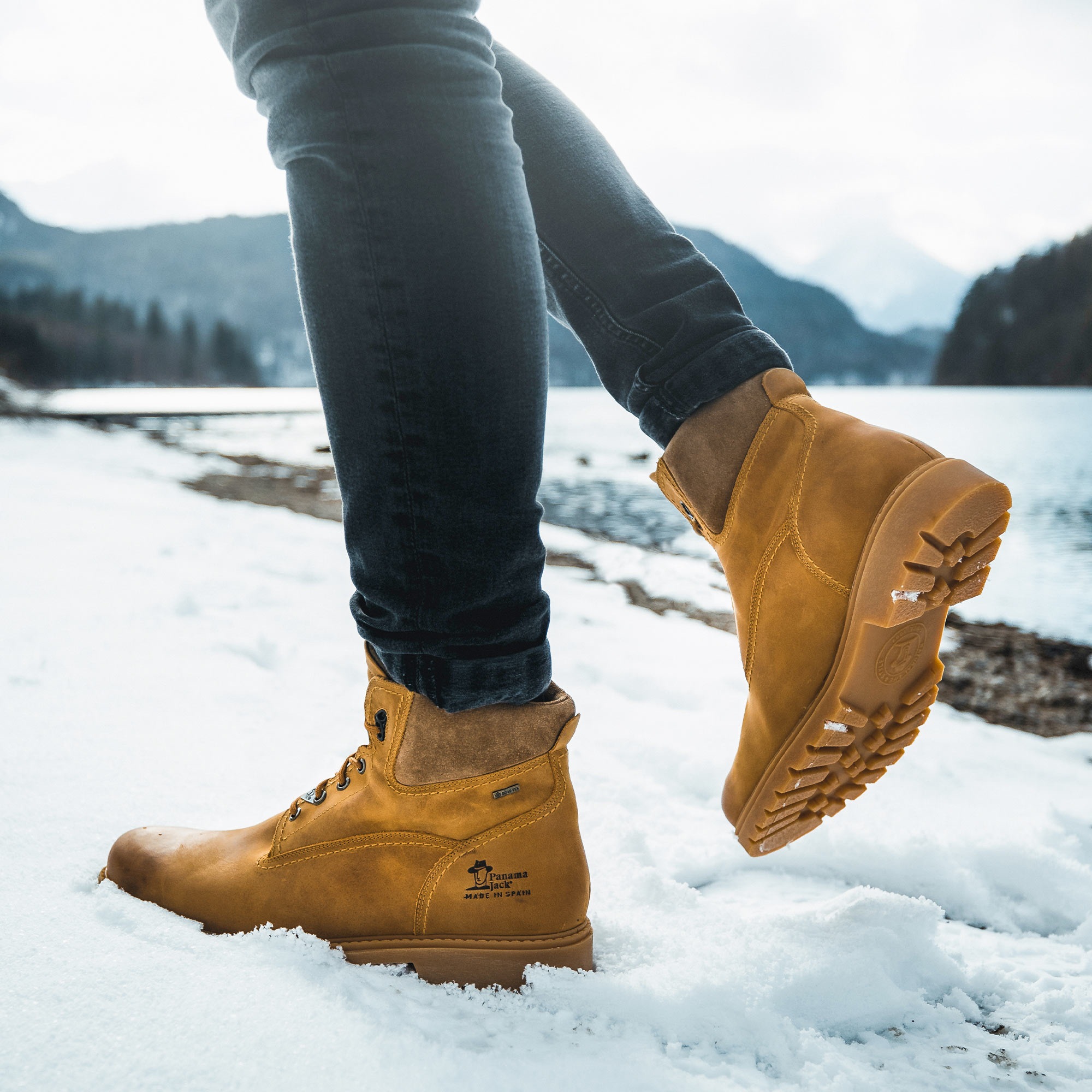 Panama Jack Schnürboots »Amur Gtx C4«, Winterboots, Schnürstiefel mit wasserdichter GORE-TEX-Membran