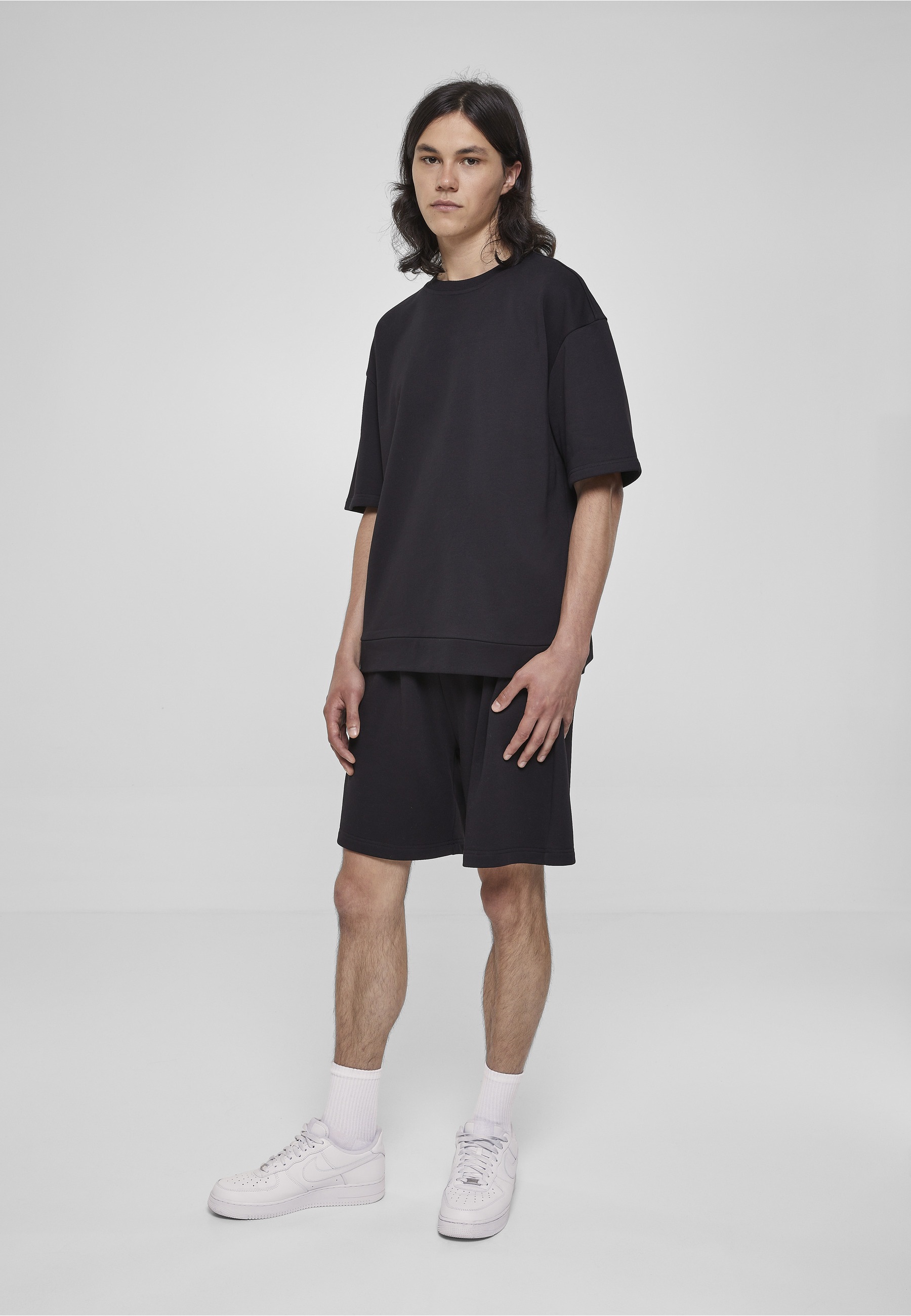URBAN CLASSICS Sweatshirt »Urban Classics Herren Oversized Short Sleeve Crew«, 1 Stk.

