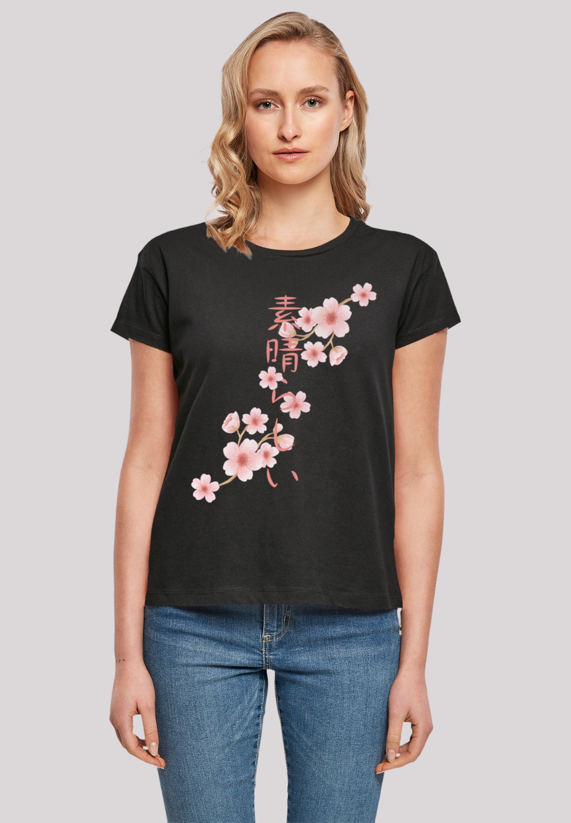 T-Shirt »Kirschblüten«, Print