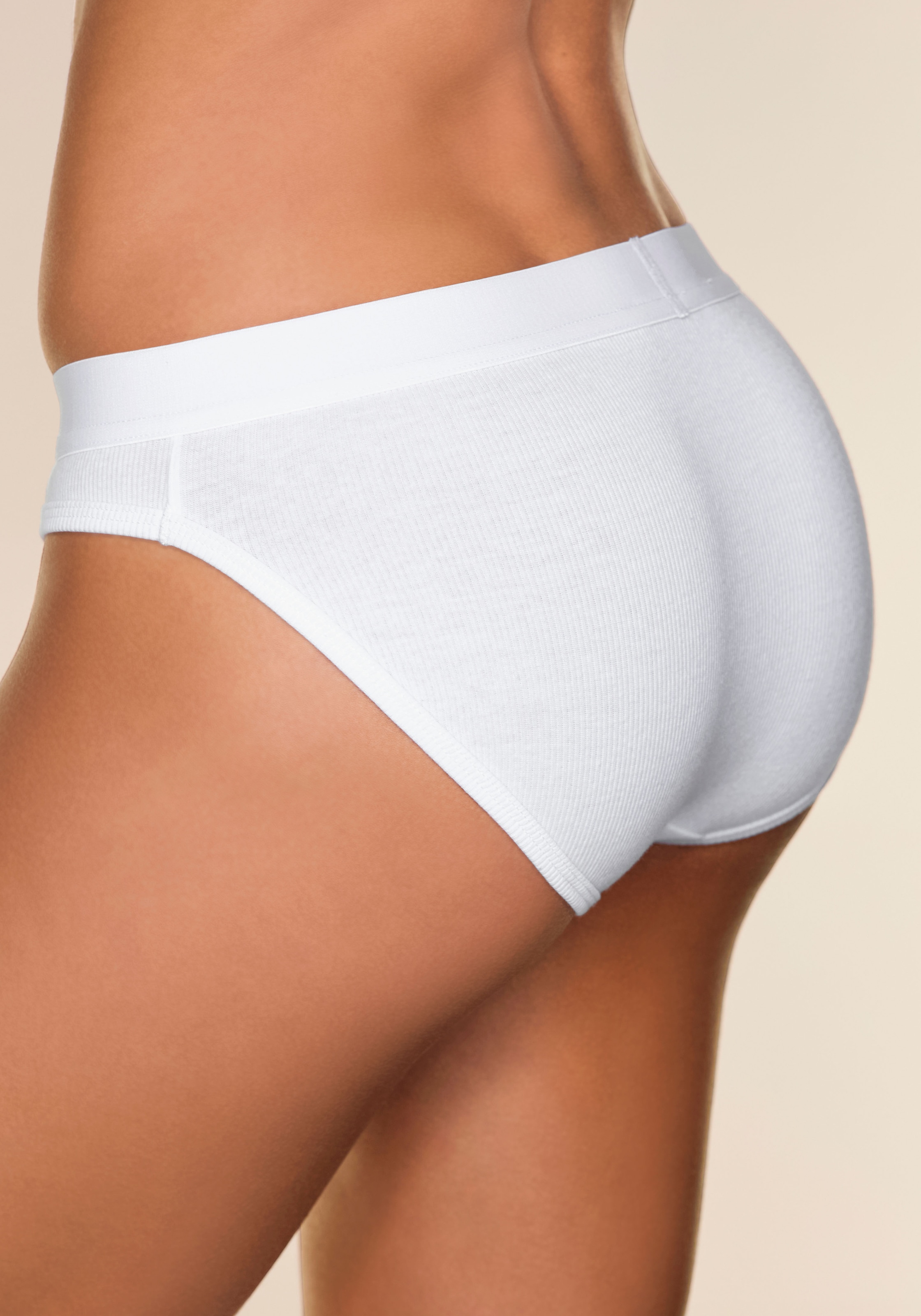 Copenhagen Studios Bikinislip, (2 St., 2er-Set), angenehme Ripp-Qualität