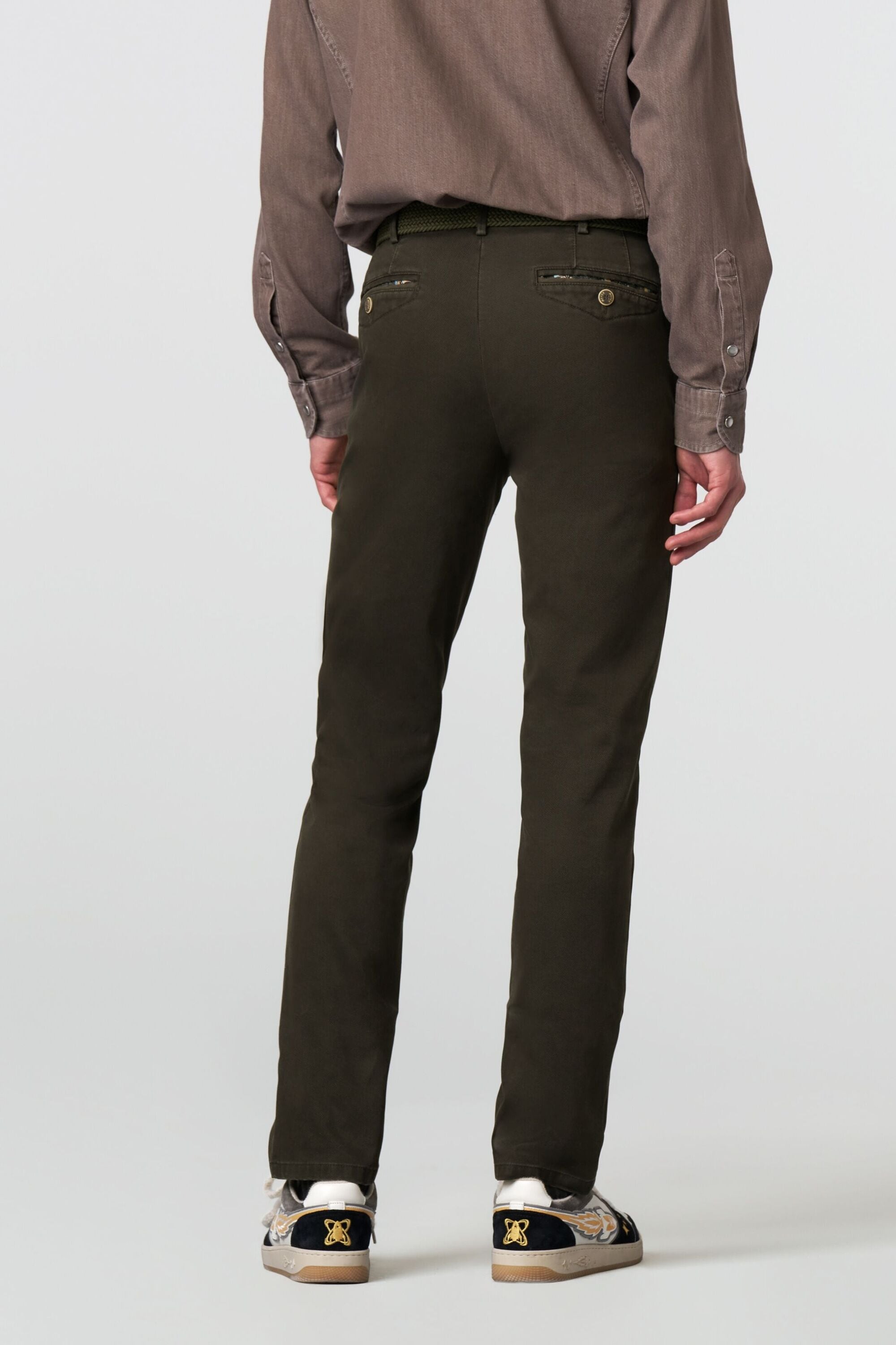 MEYER Chinos »Chicago«, aus Original LIBERTY Stoff